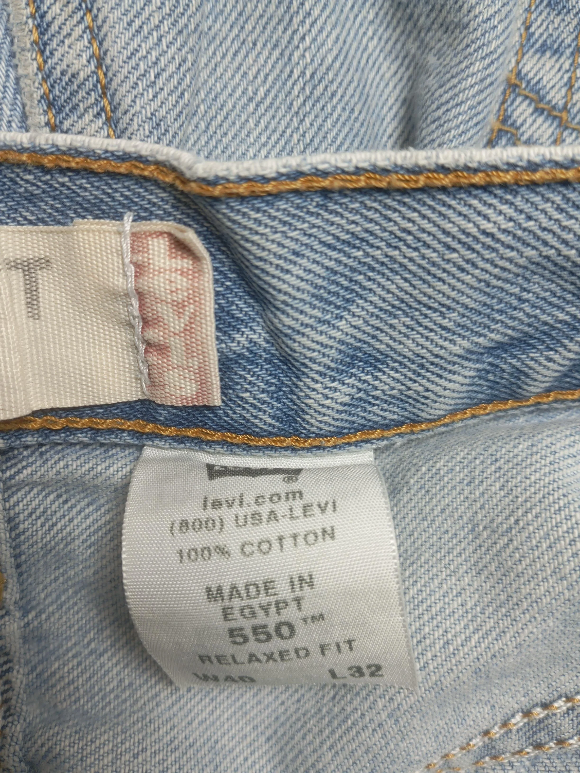 Levi’s Men's Jeans L Blue 100% Cotton Straight - Image 6