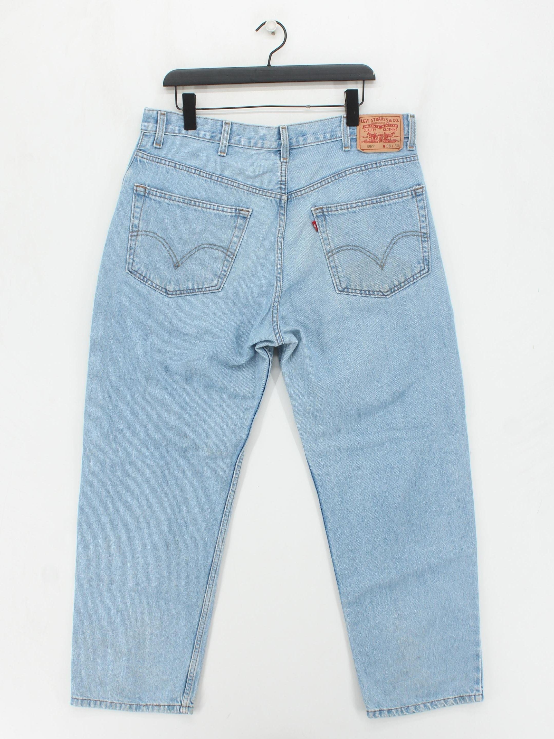 Levi’s Men's Jeans L Blue 100% Cotton Straight - Image 2