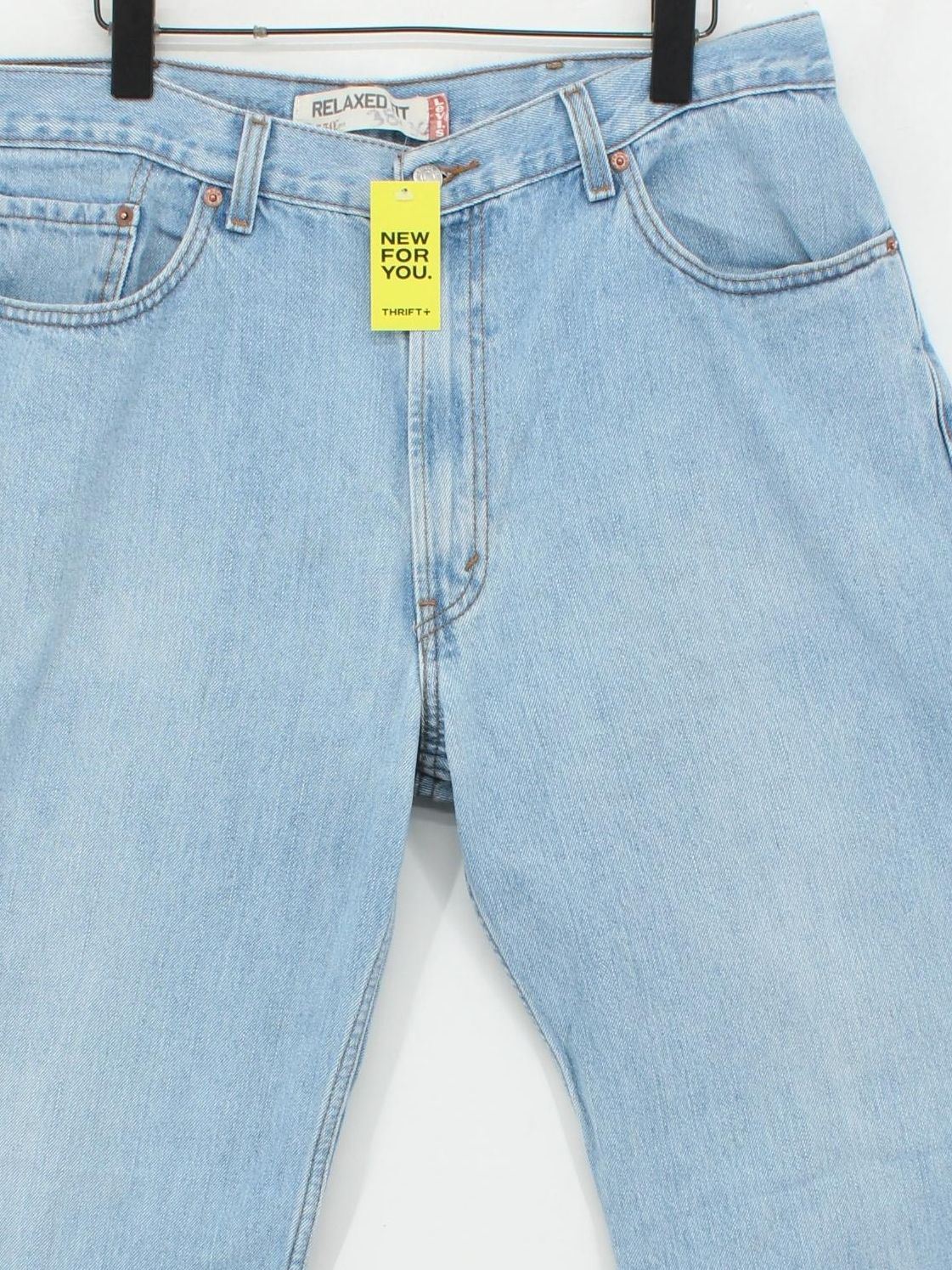 Levi’s Men's Jeans L Blue 100% Cotton Straight - Image 3
