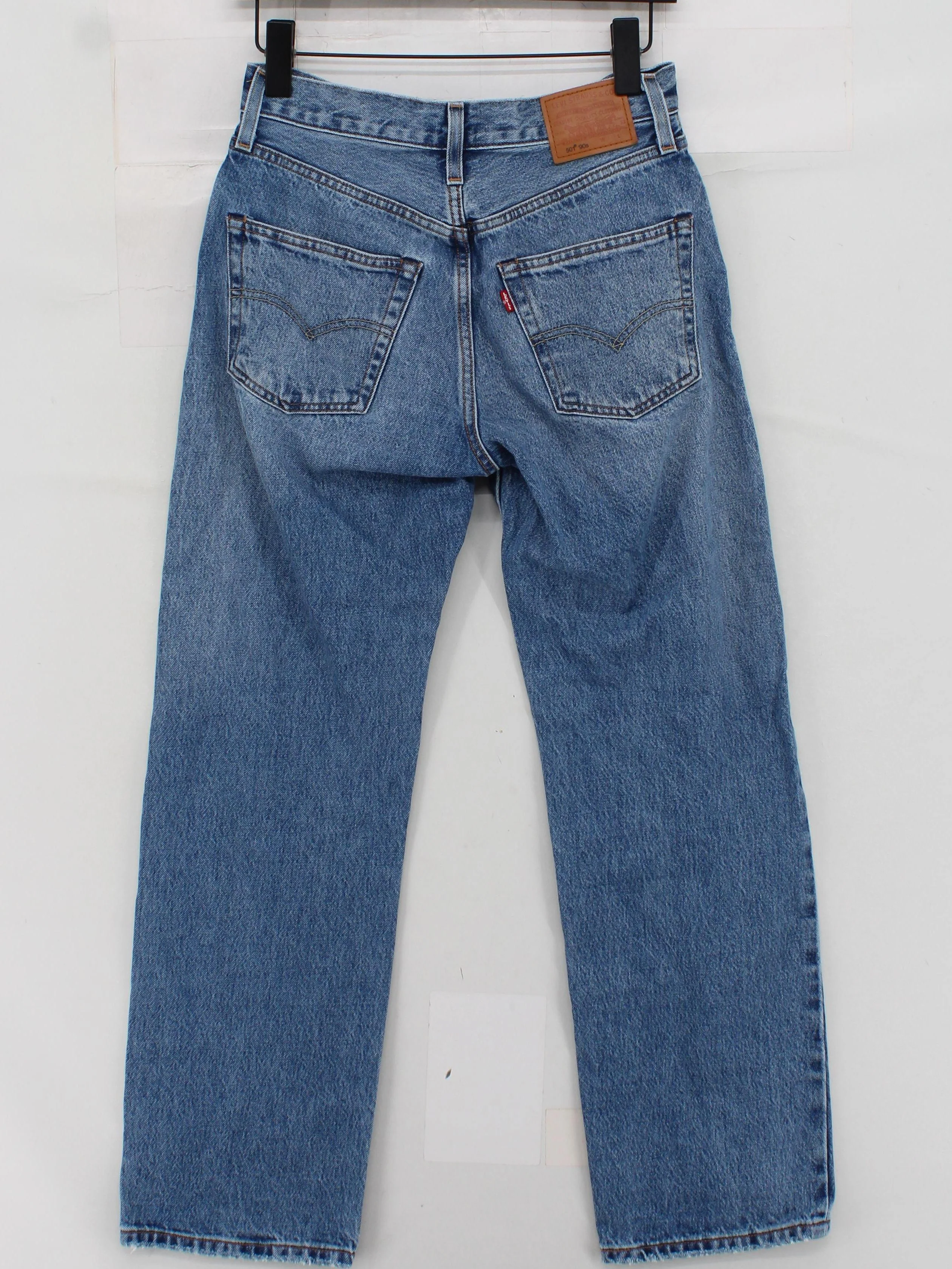 Levi’s Men's Jeans L Blue 100% Cotton Straight - Image 2