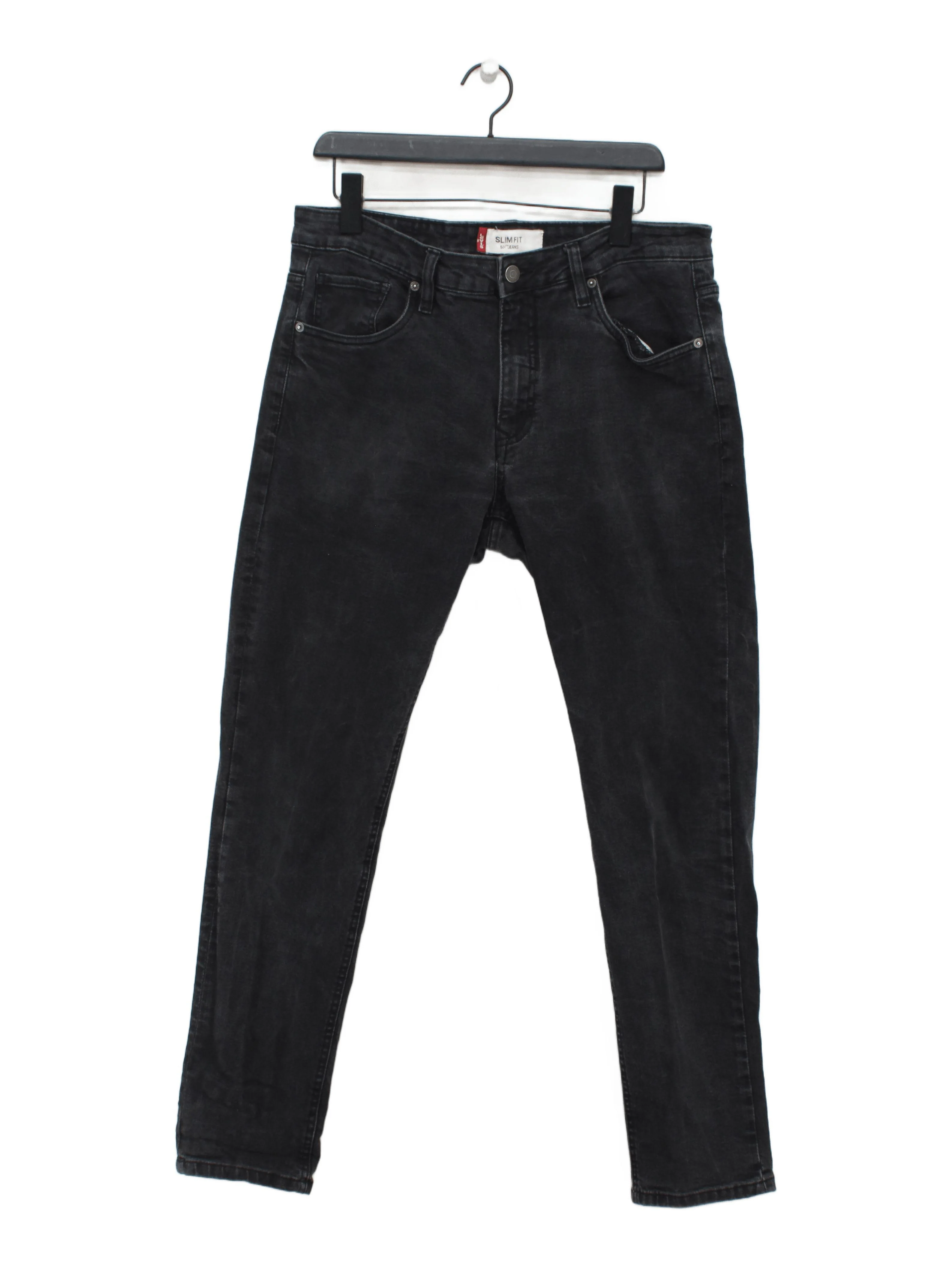Levi’s Men's Jeans M Black 100% Cotton Straight
