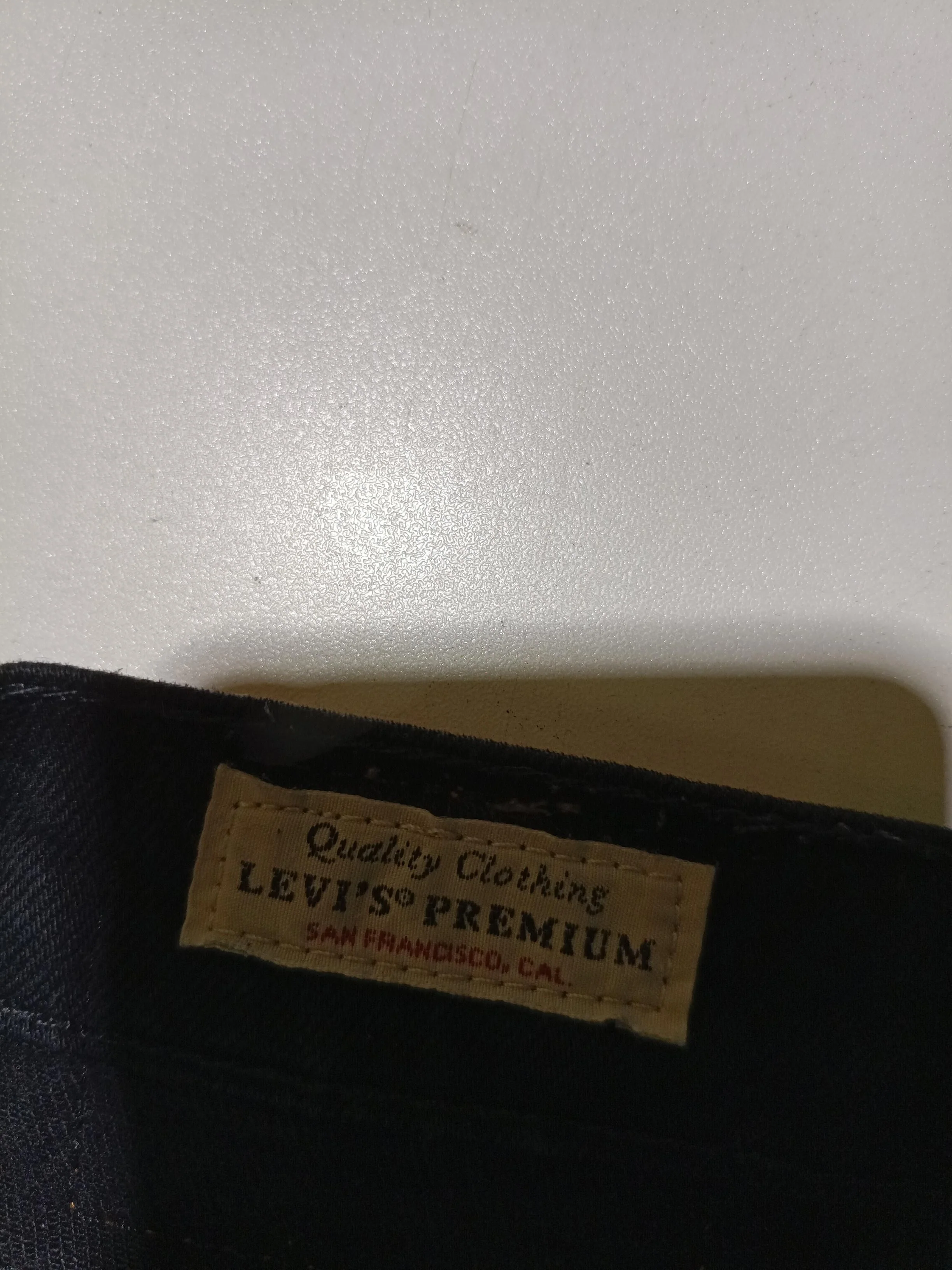 Levi’s Men's Jeans M Black 100% Cotton Straight - Image 6