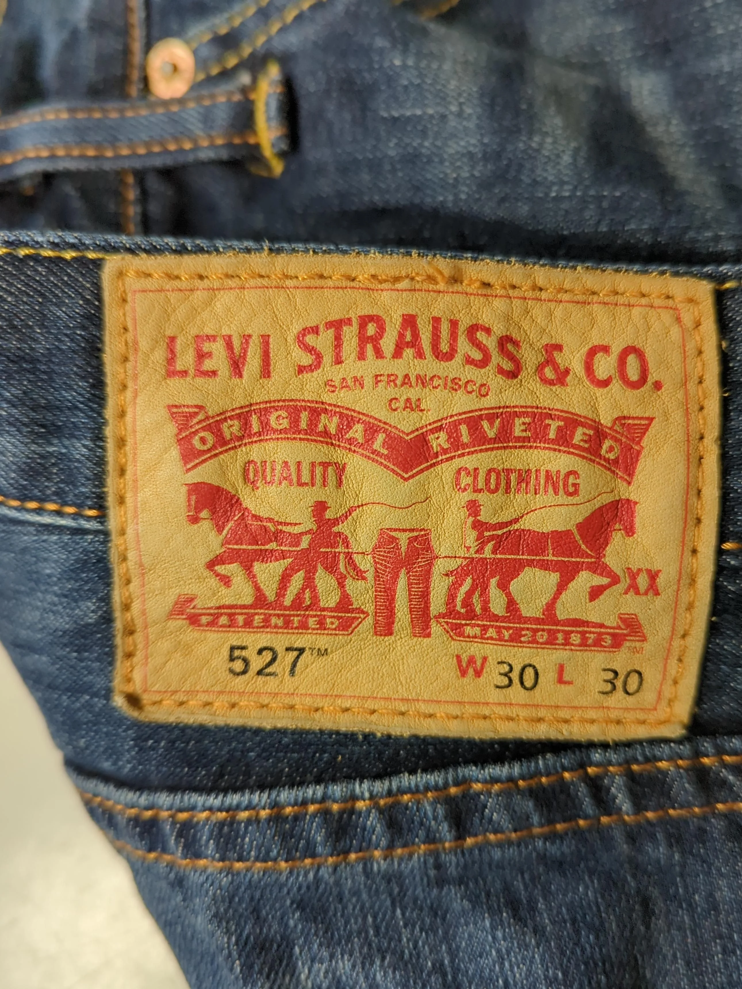 Levi’s Men's Jeans M Blue 100% Cotton Boyfriend - Image 6