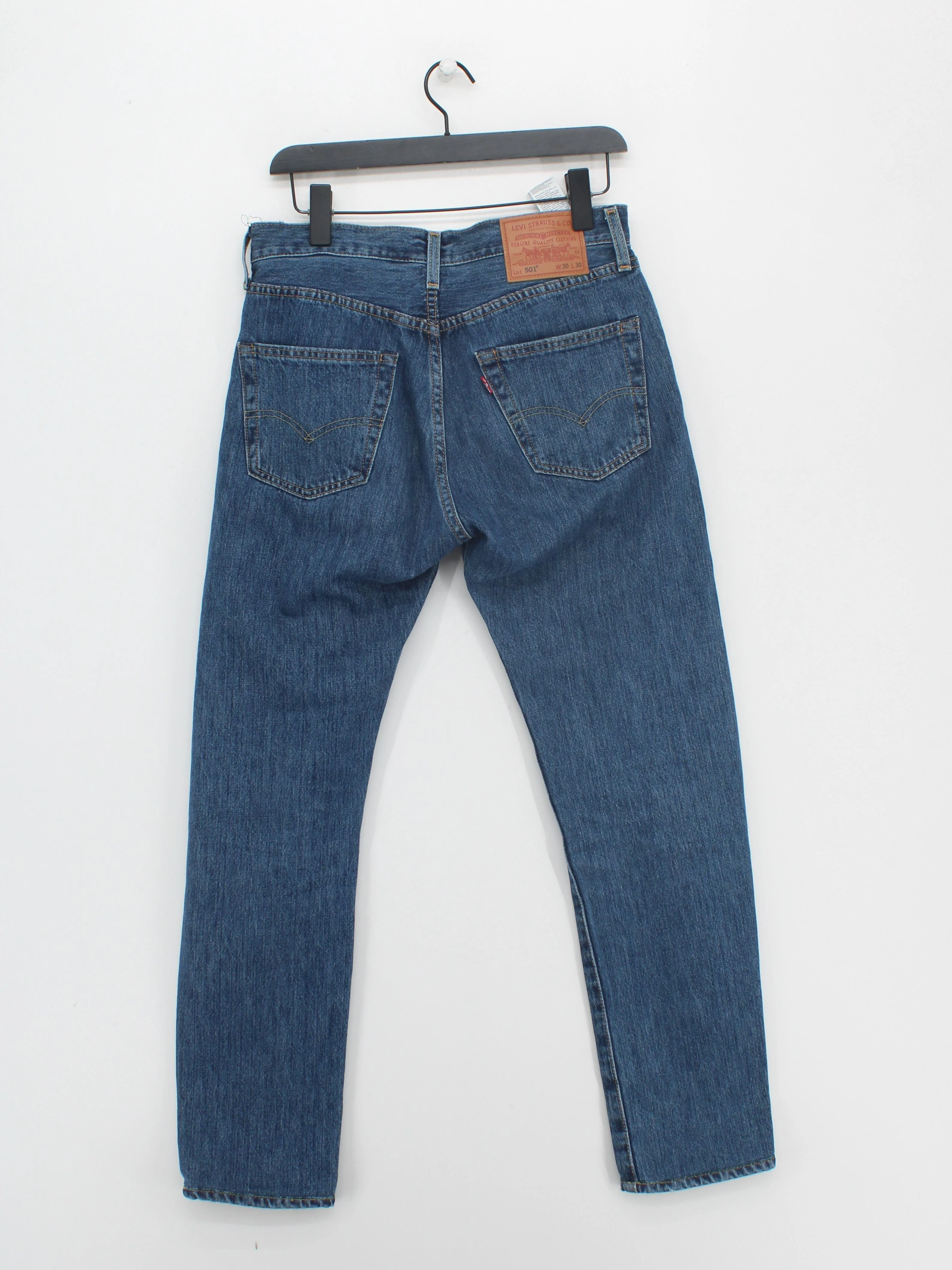 Levi’s Men's Jeans M Blue 100% Cotton Straight - Image 2