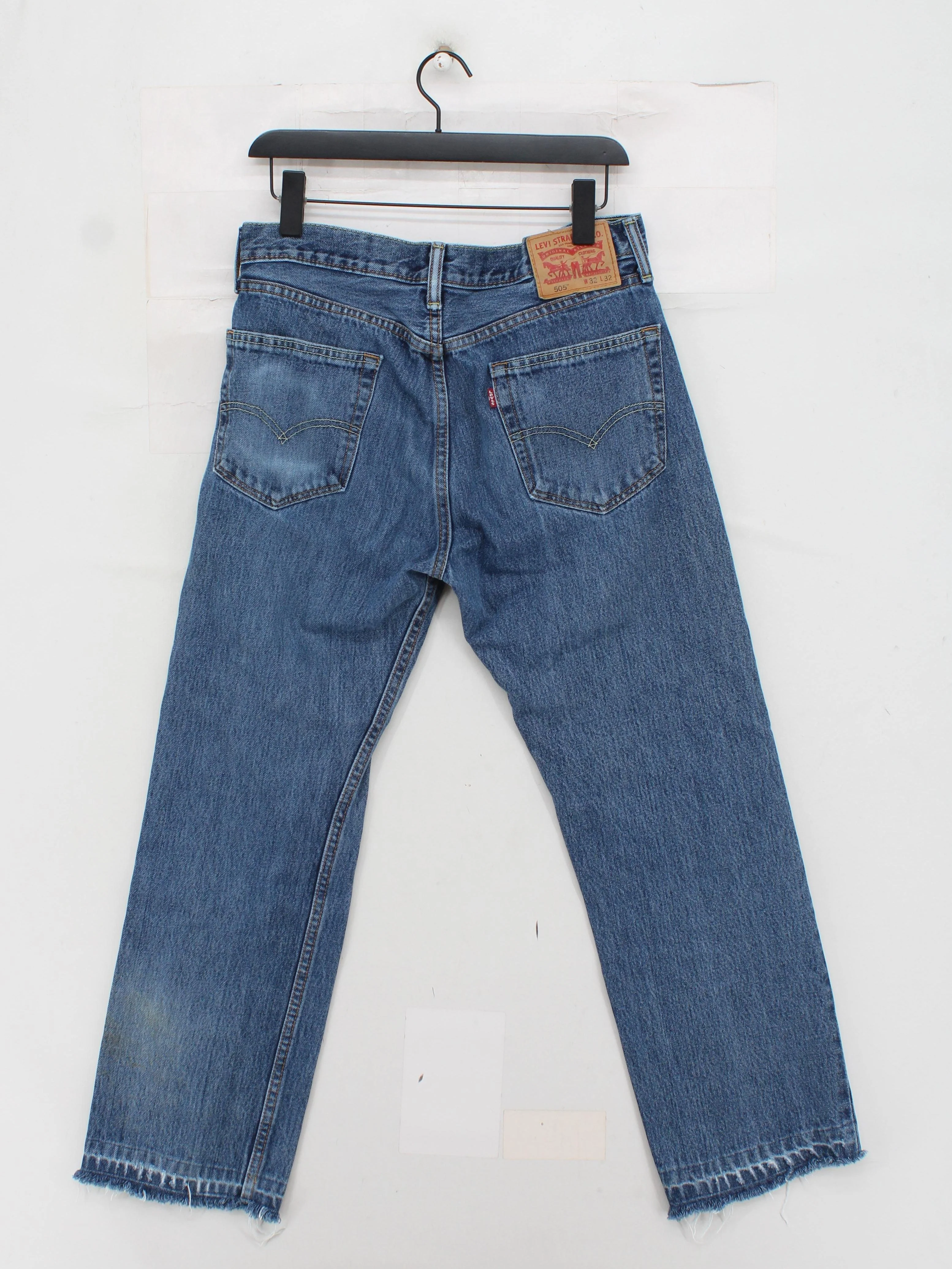 Levi’s Men's Jeans M Blue 100% Cotton Straight - Image 2