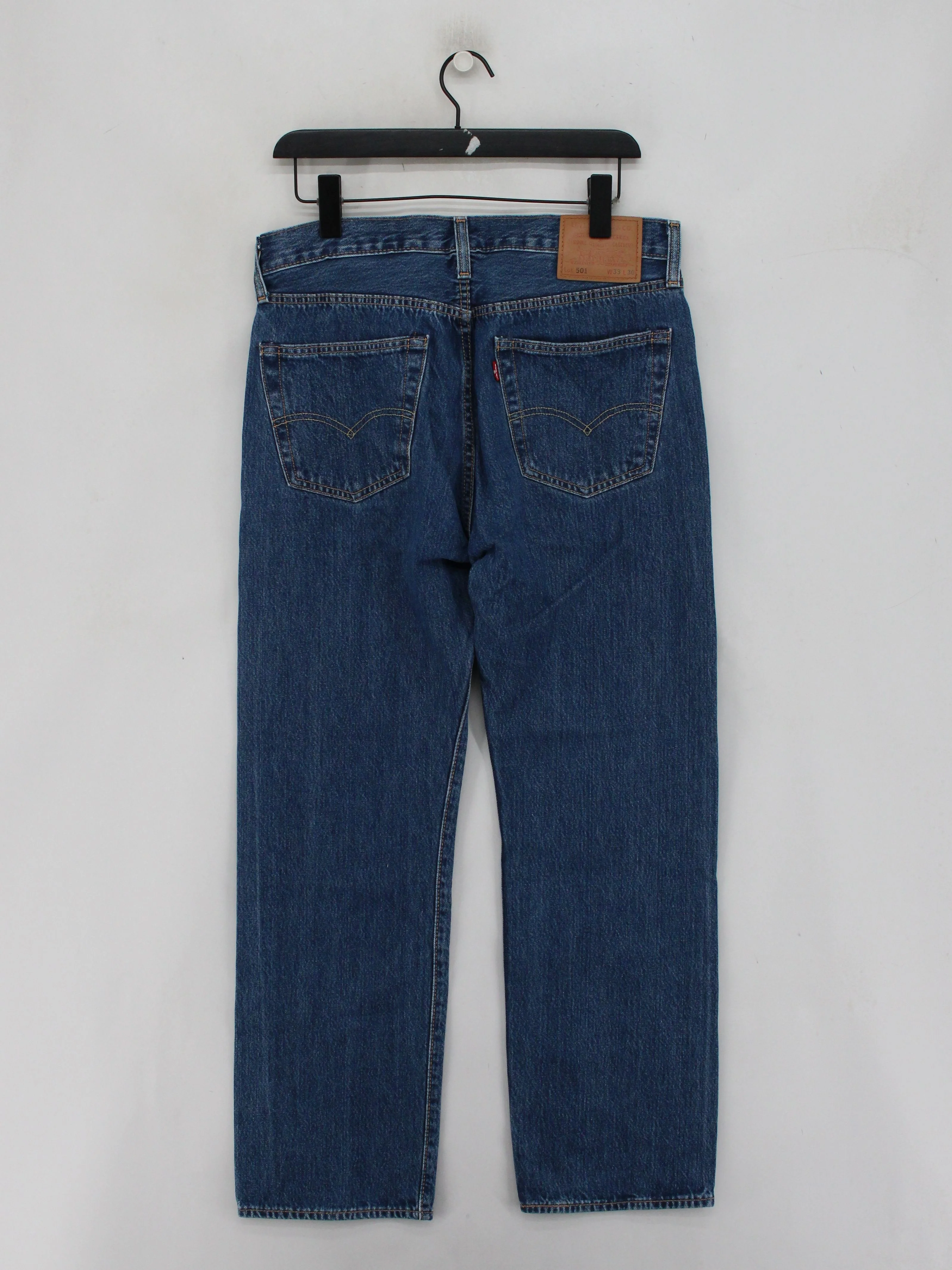 Levi’s Men's Jeans M Blue 100% Cotton Straight - Image 2