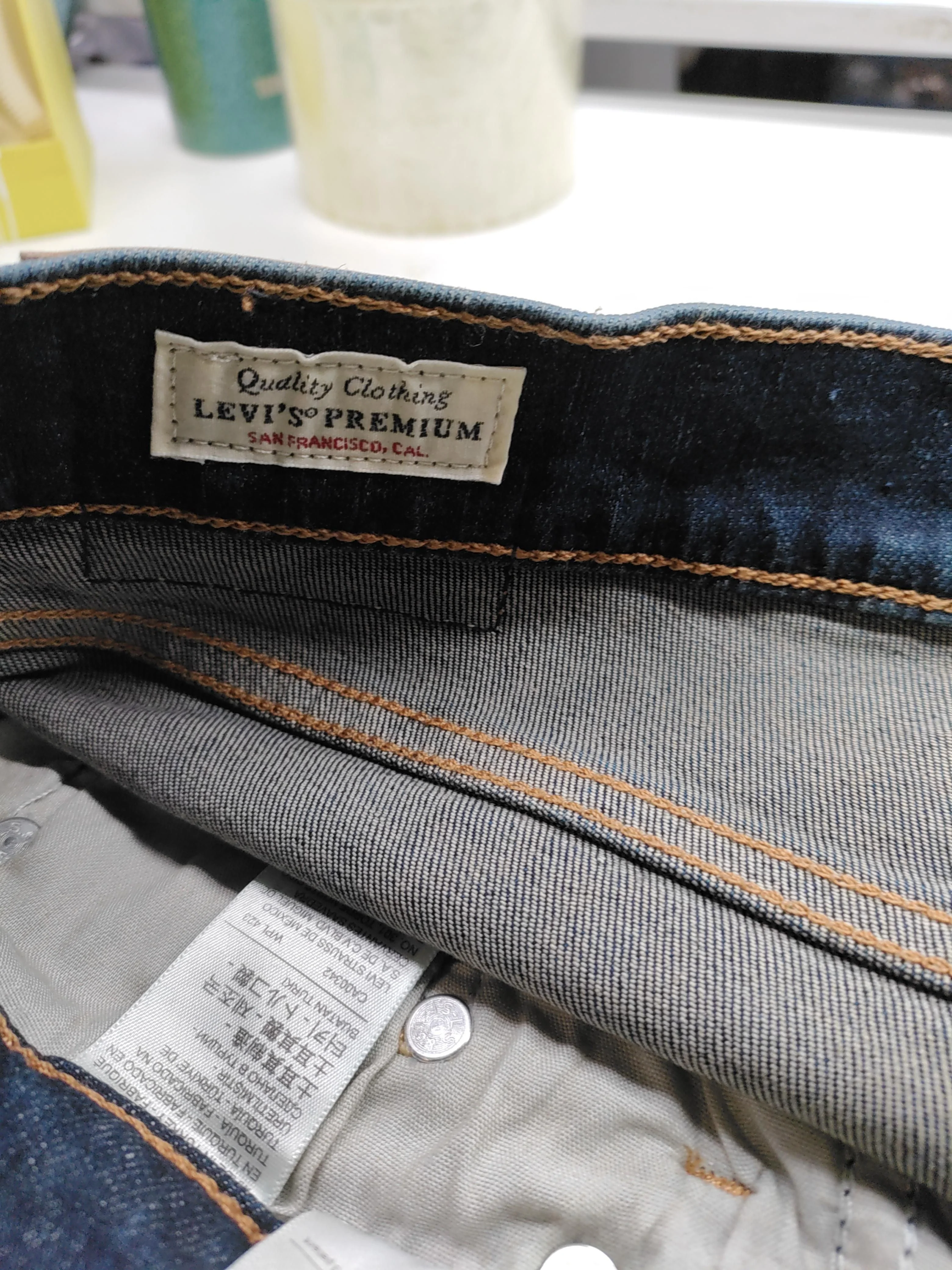 Levi’s Men's Jeans M Blue Cotton - Image 6