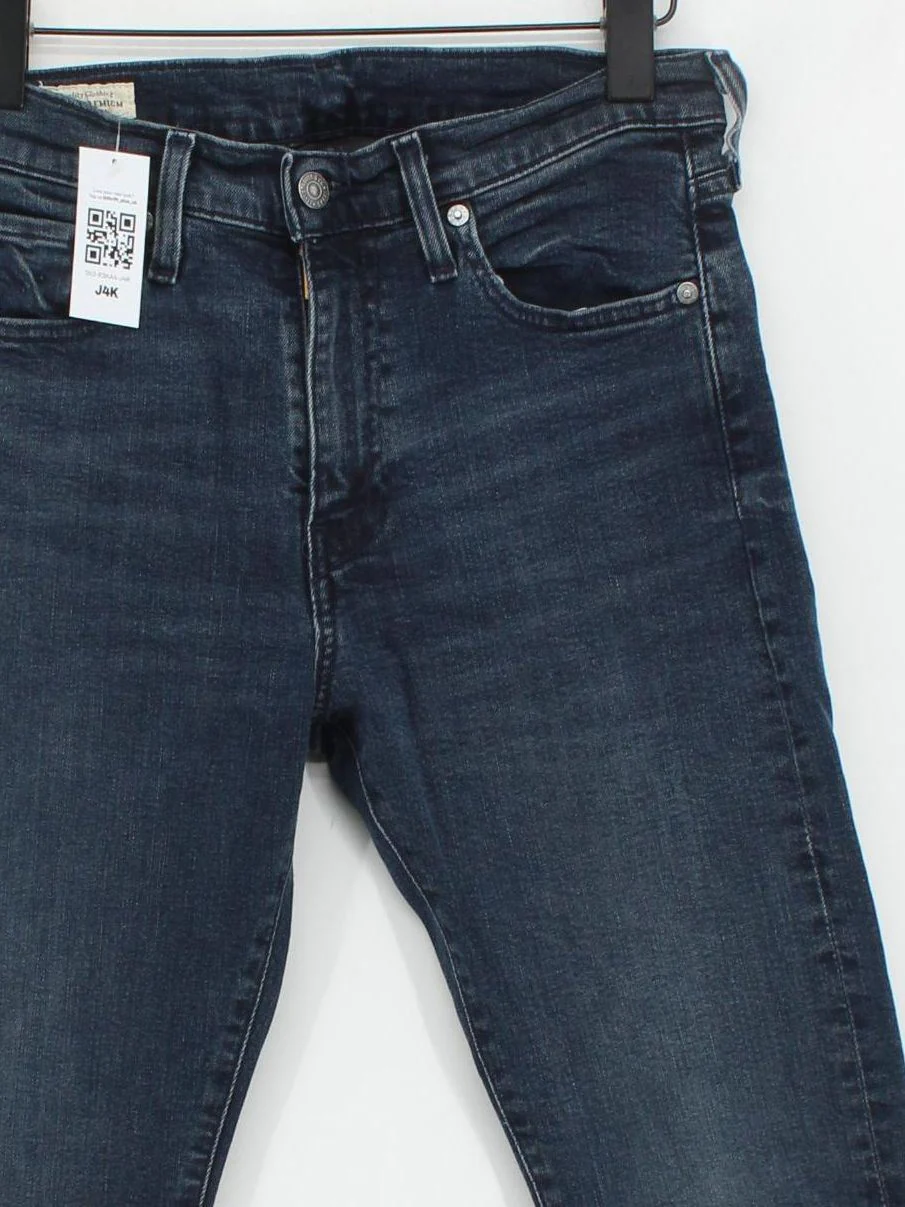Levi’s Men's Jeans M Blue Cotton with Elastane Skinny - Image 3