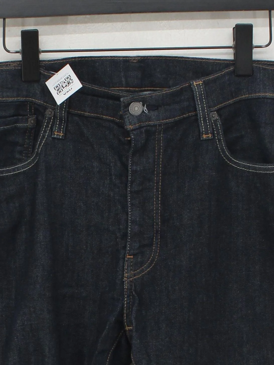Levi’s Men's Jeans M Blue Cotton with Elastane Straight - Image 3