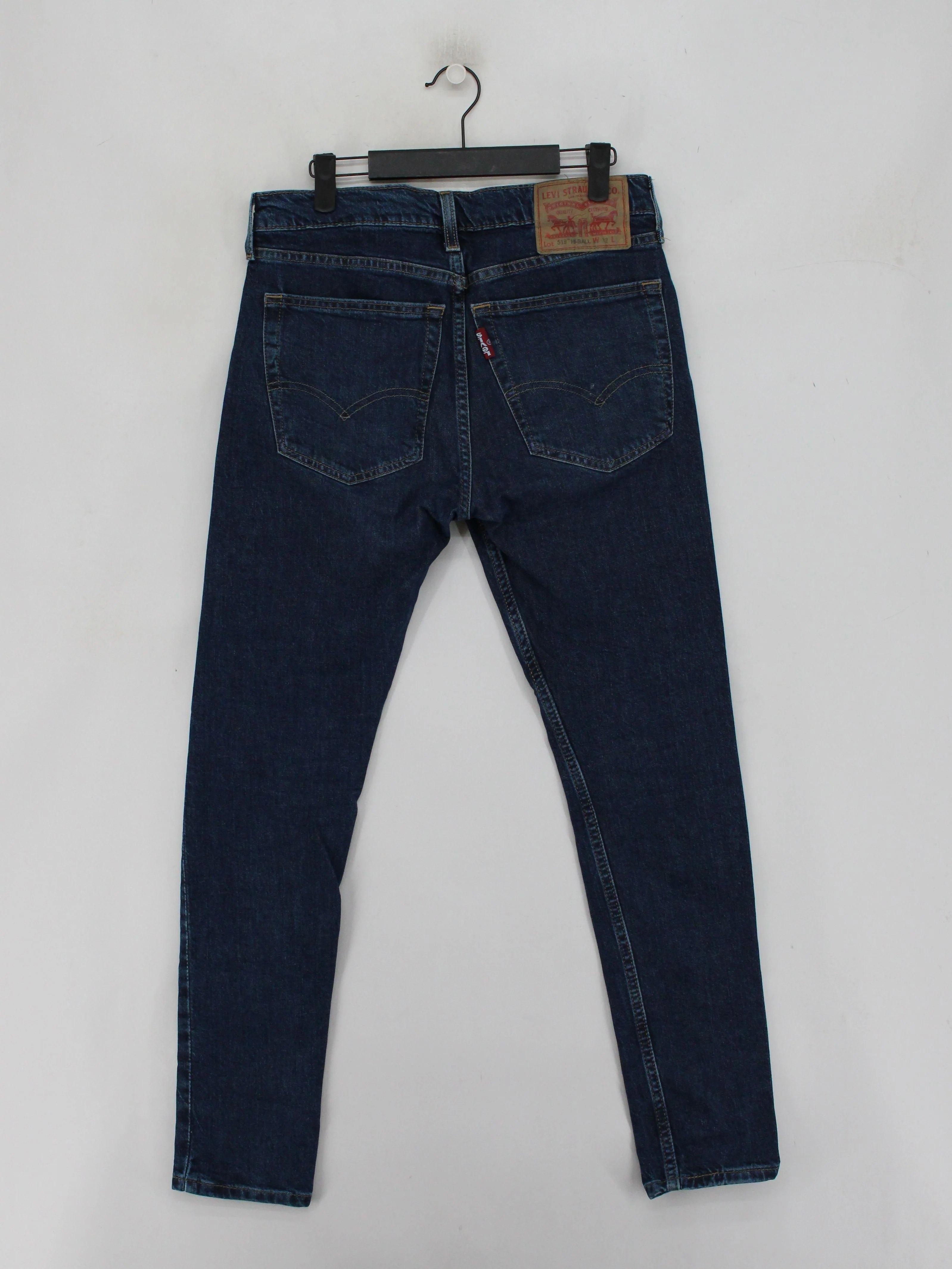 Levi’s Men's Jeans M Blue Cotton with Lyocell Modal, Elastane Straight - Image 2