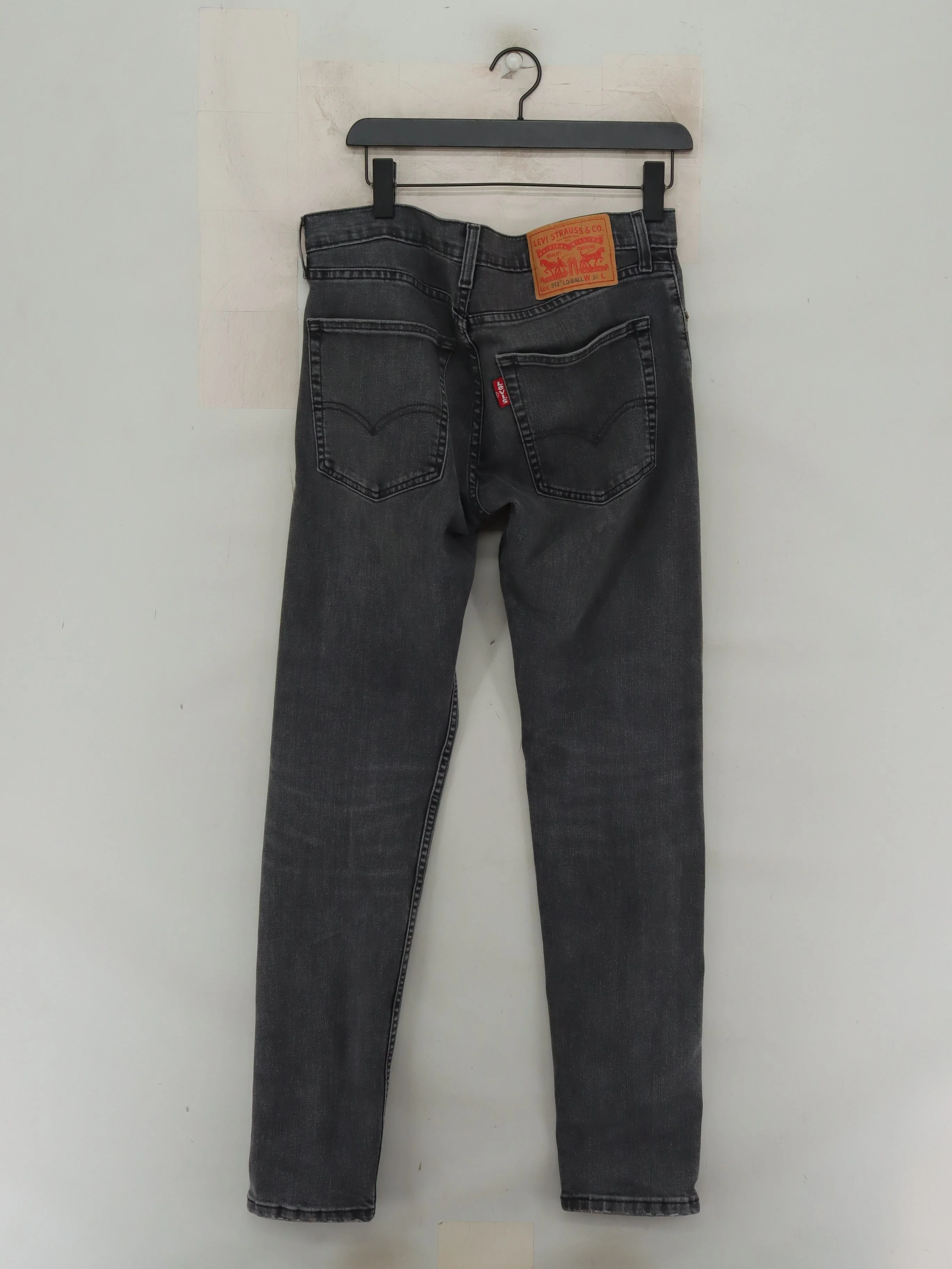 Levi’s Men's Jeans M Grey 100% Cotton Skinny - Image 2