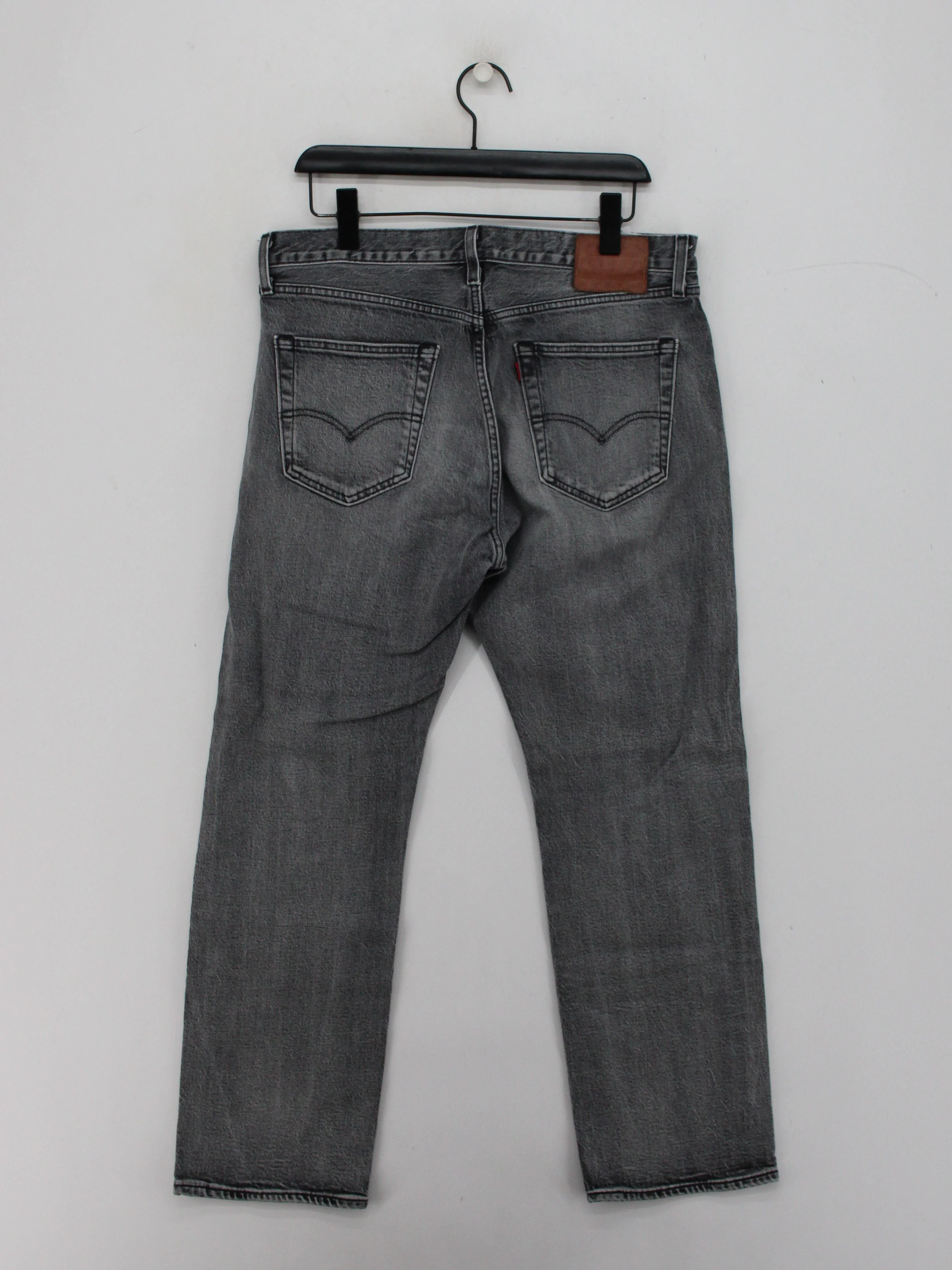 Levi’s Men's Jeans M Grey 100% Cotton Straight - Image 2