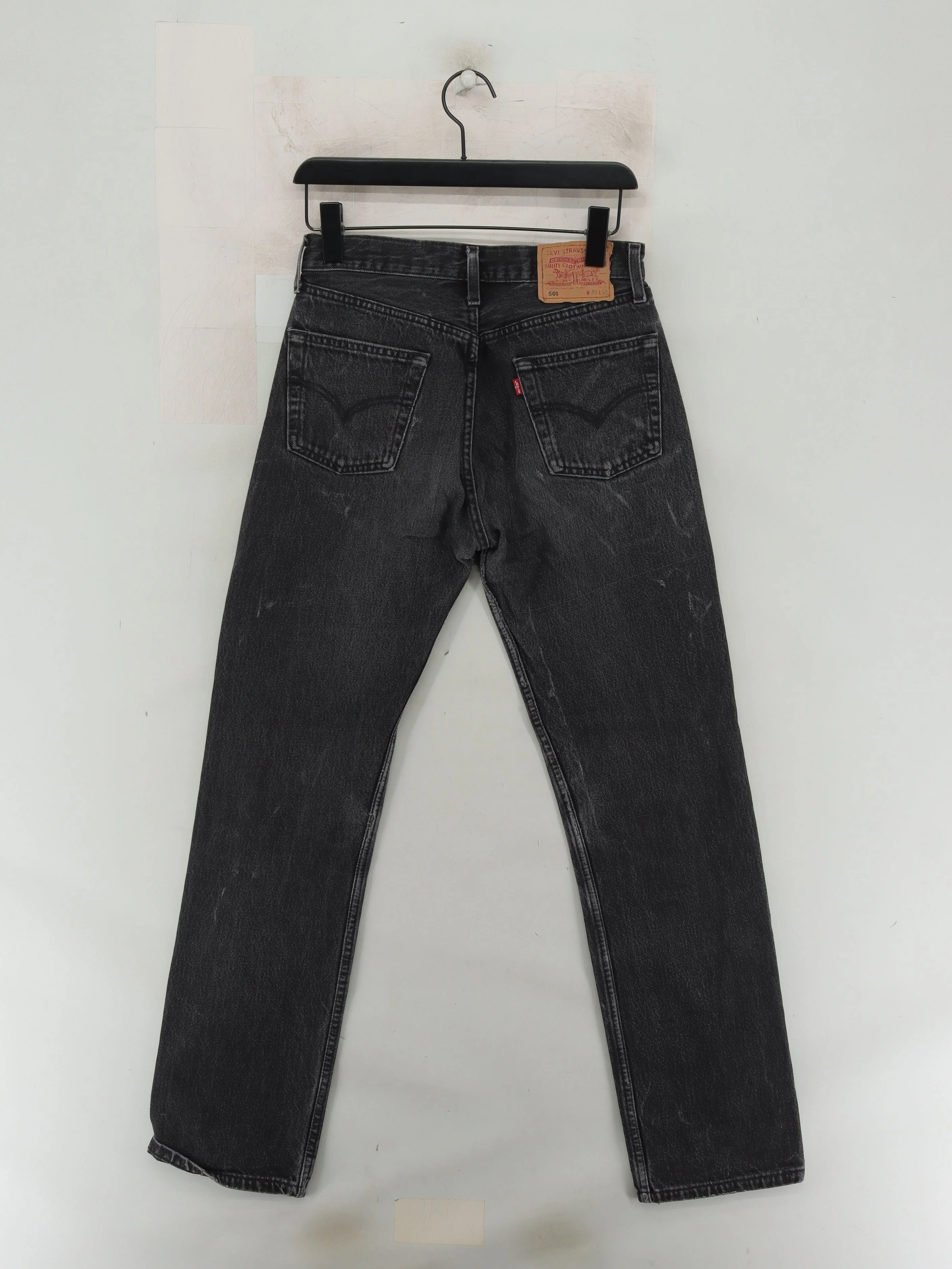 Levi’s Men's Jeans M Grey 100% Cotton Straight - Image 2