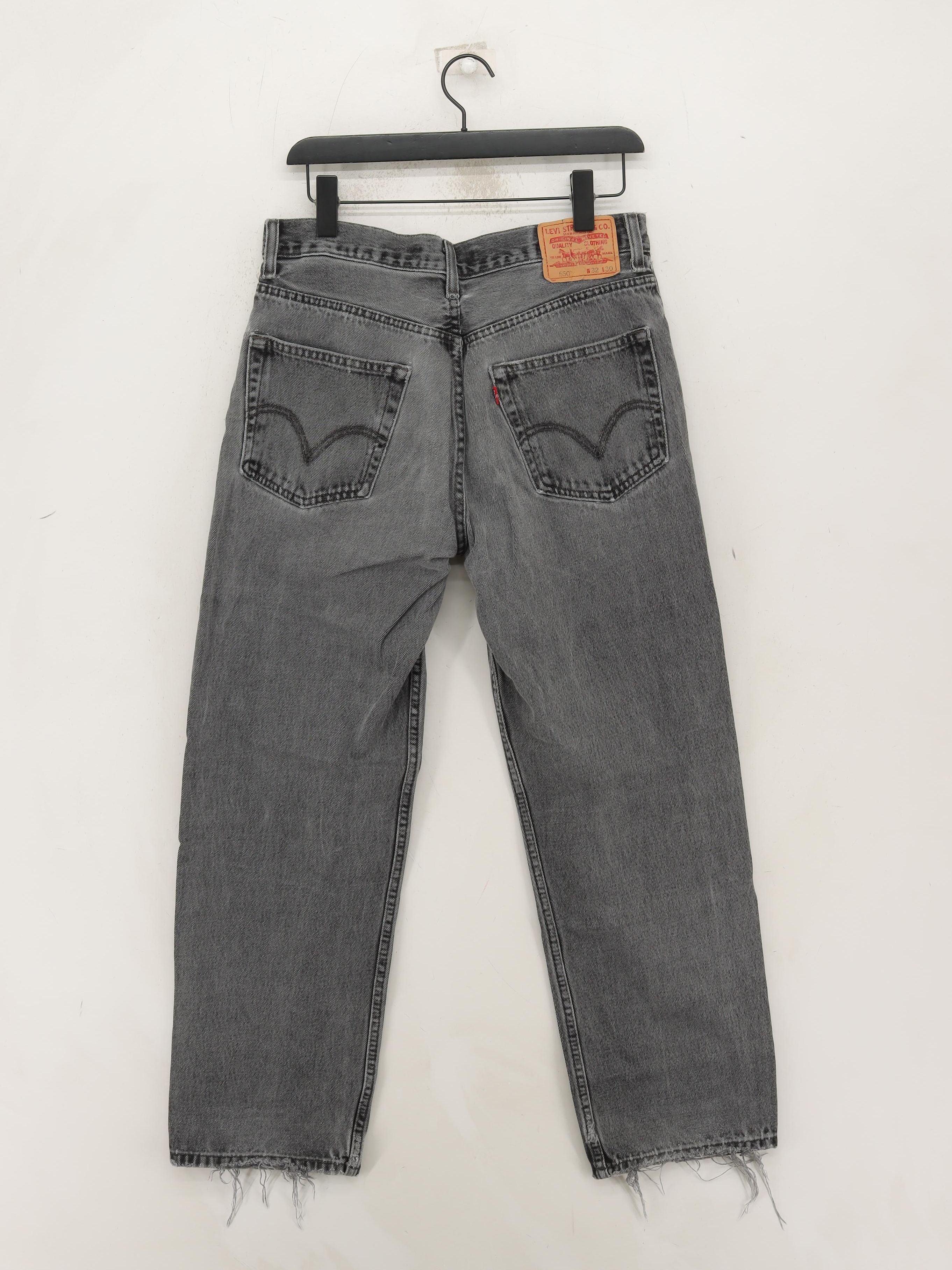 Levi’s Men's Jeans M Grey 100% Cotton Straight - Image 2