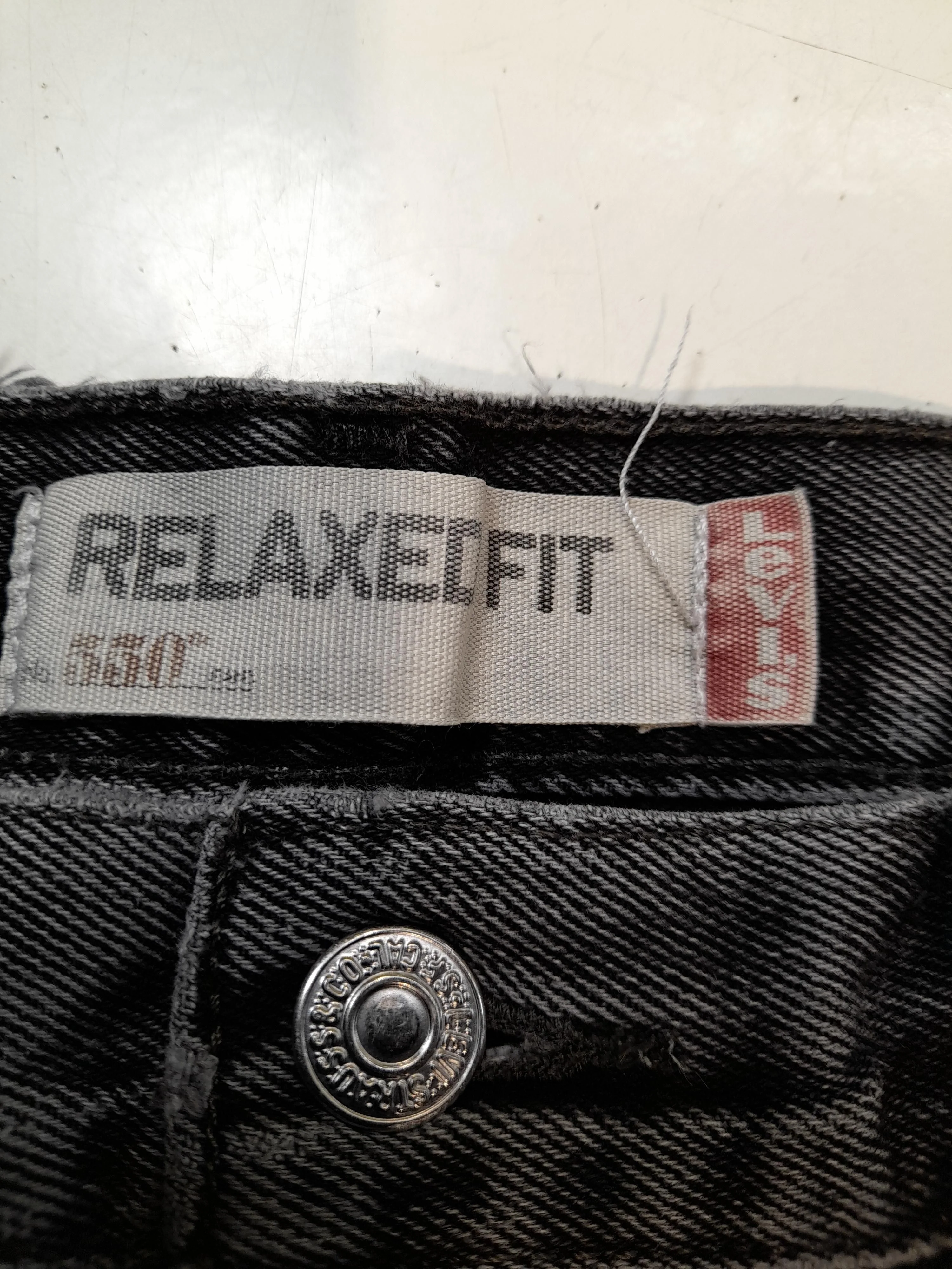 Levi’s Men's Jeans M Grey 100% Cotton Straight - Image 6