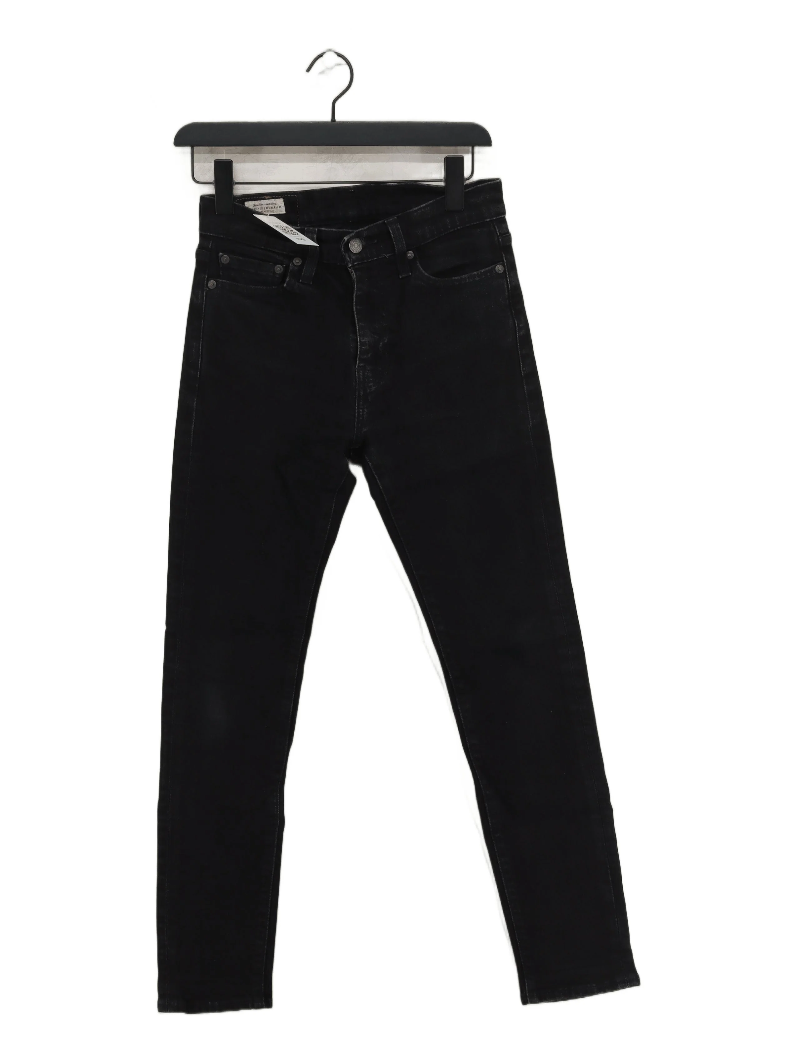 Levi’s Men's Jeans S Black 100% Cotton Skinny
