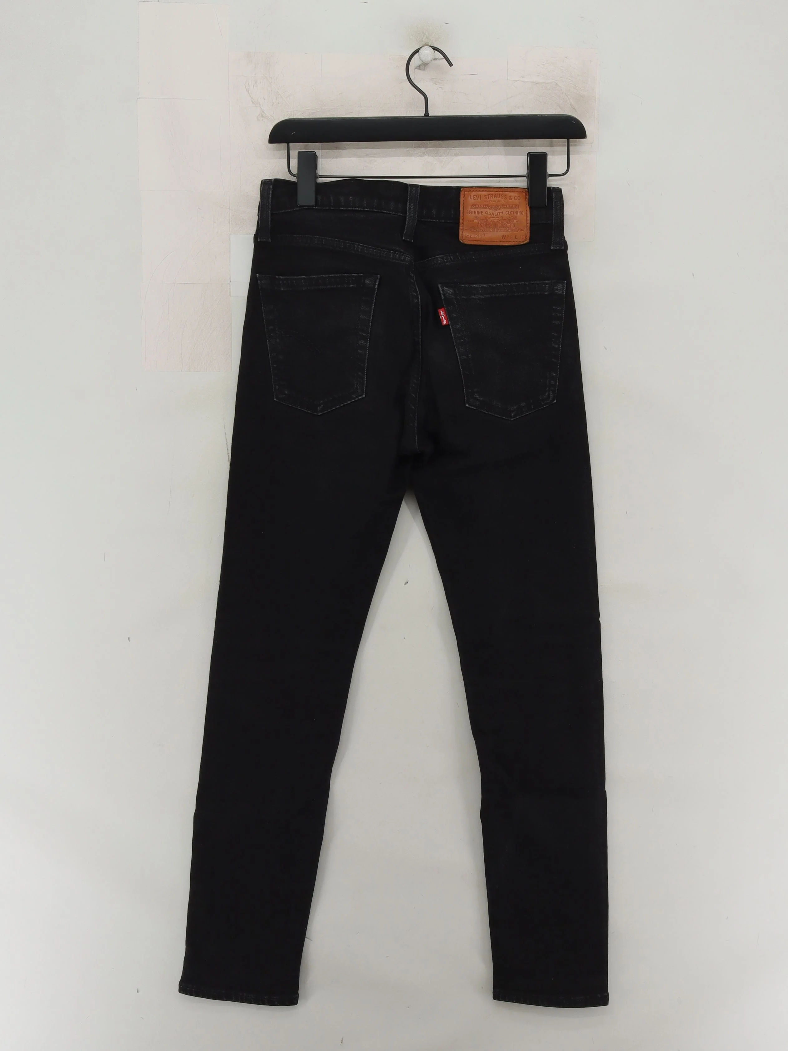 Levi’s Men's Jeans S Black 100% Cotton Skinny - Image 2