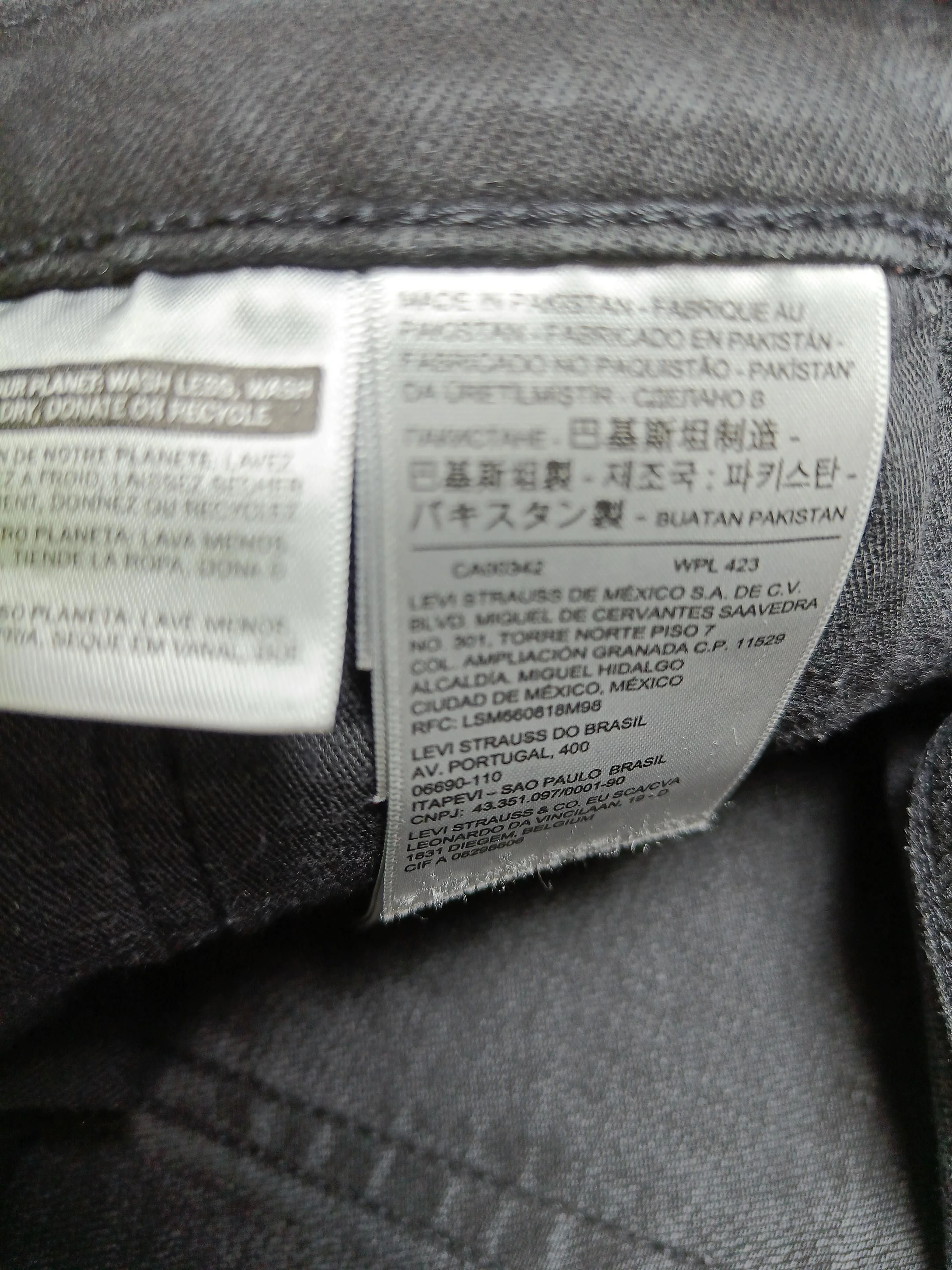Levi’s Men's Jeans S Black 100% Cotton Skinny - Image 6