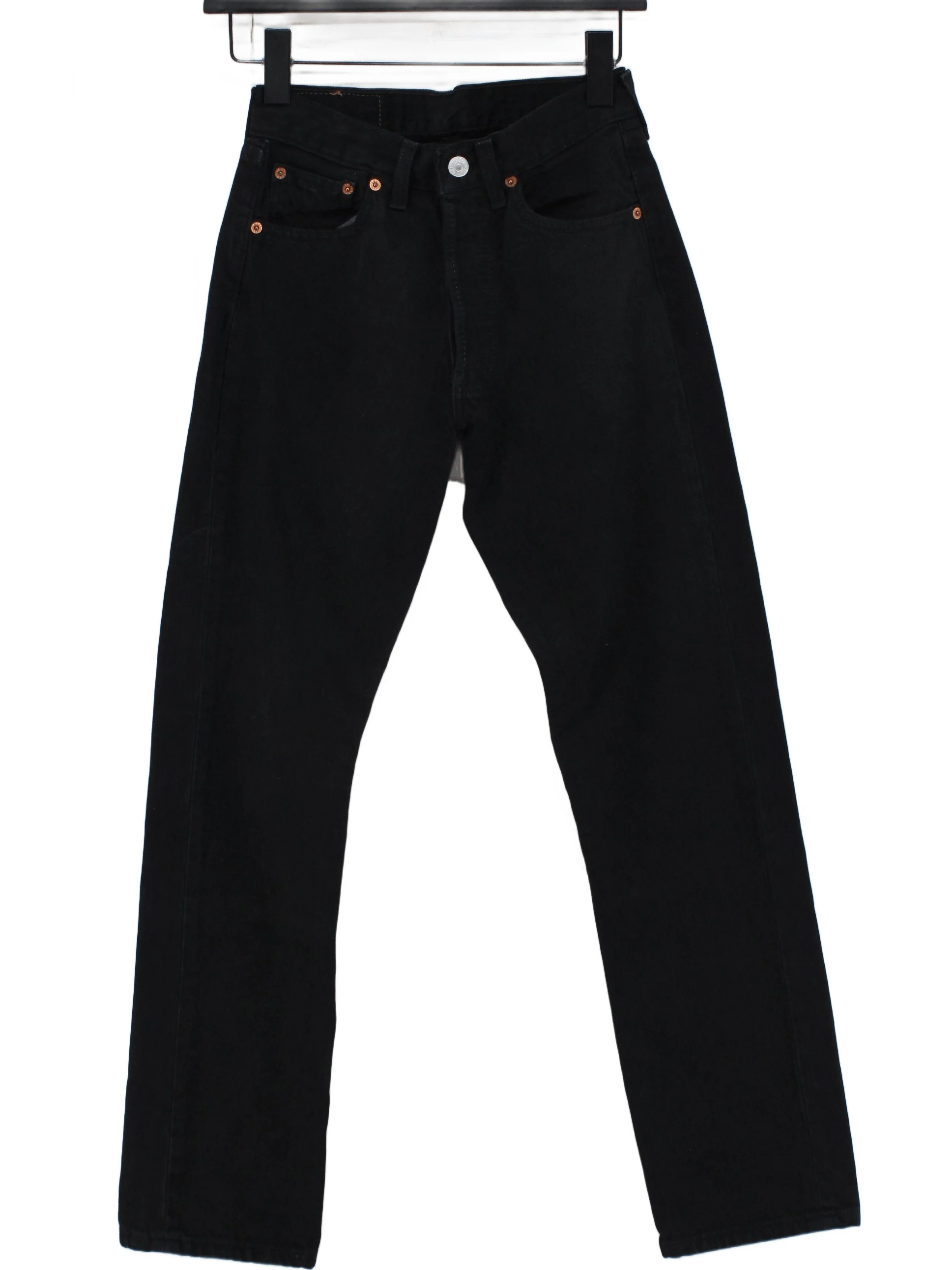 Levi’s Men's Jeans S Black 100% Cotton Straight