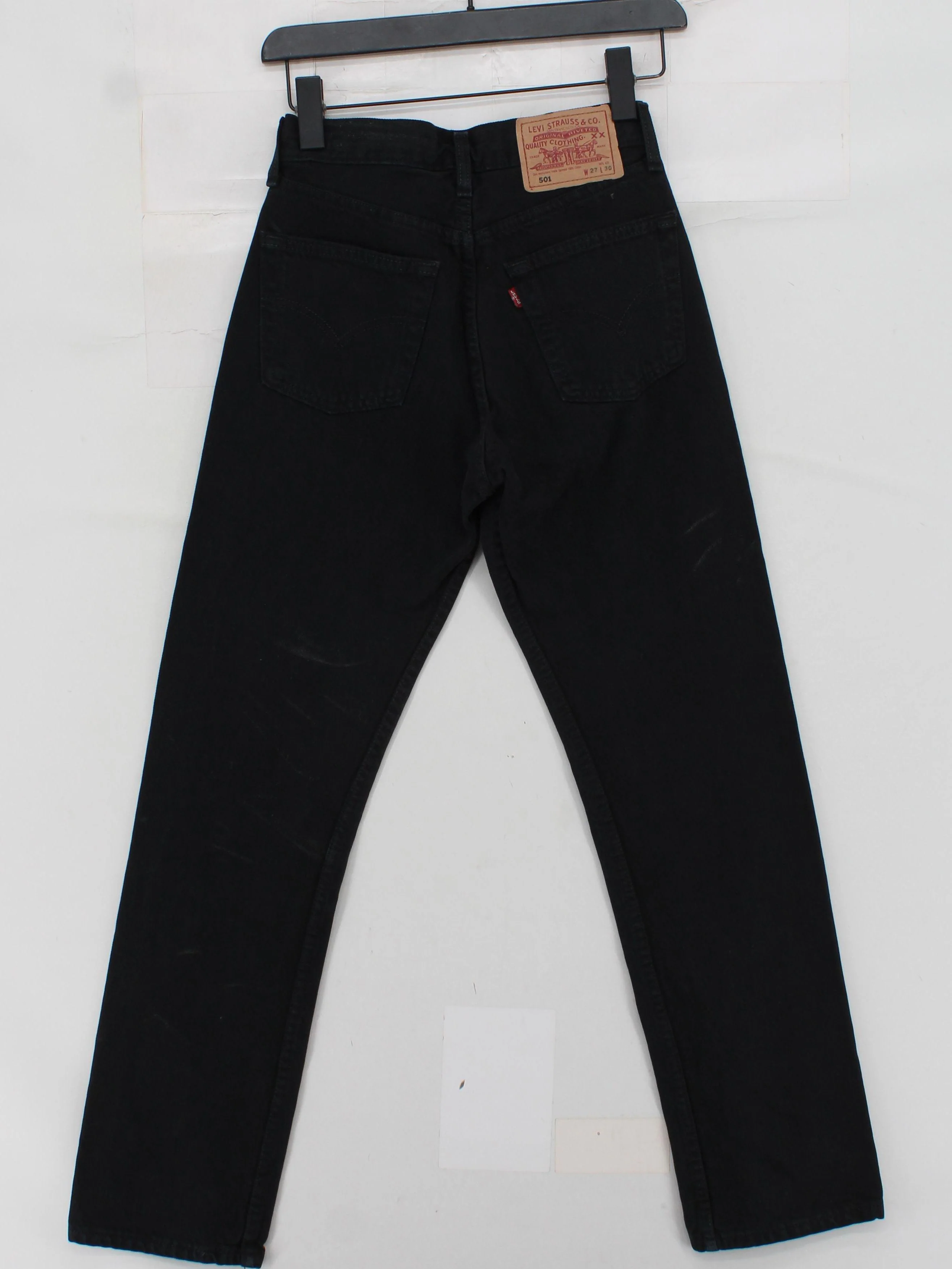 Levi’s Men's Jeans S Black 100% Cotton Straight - Image 2