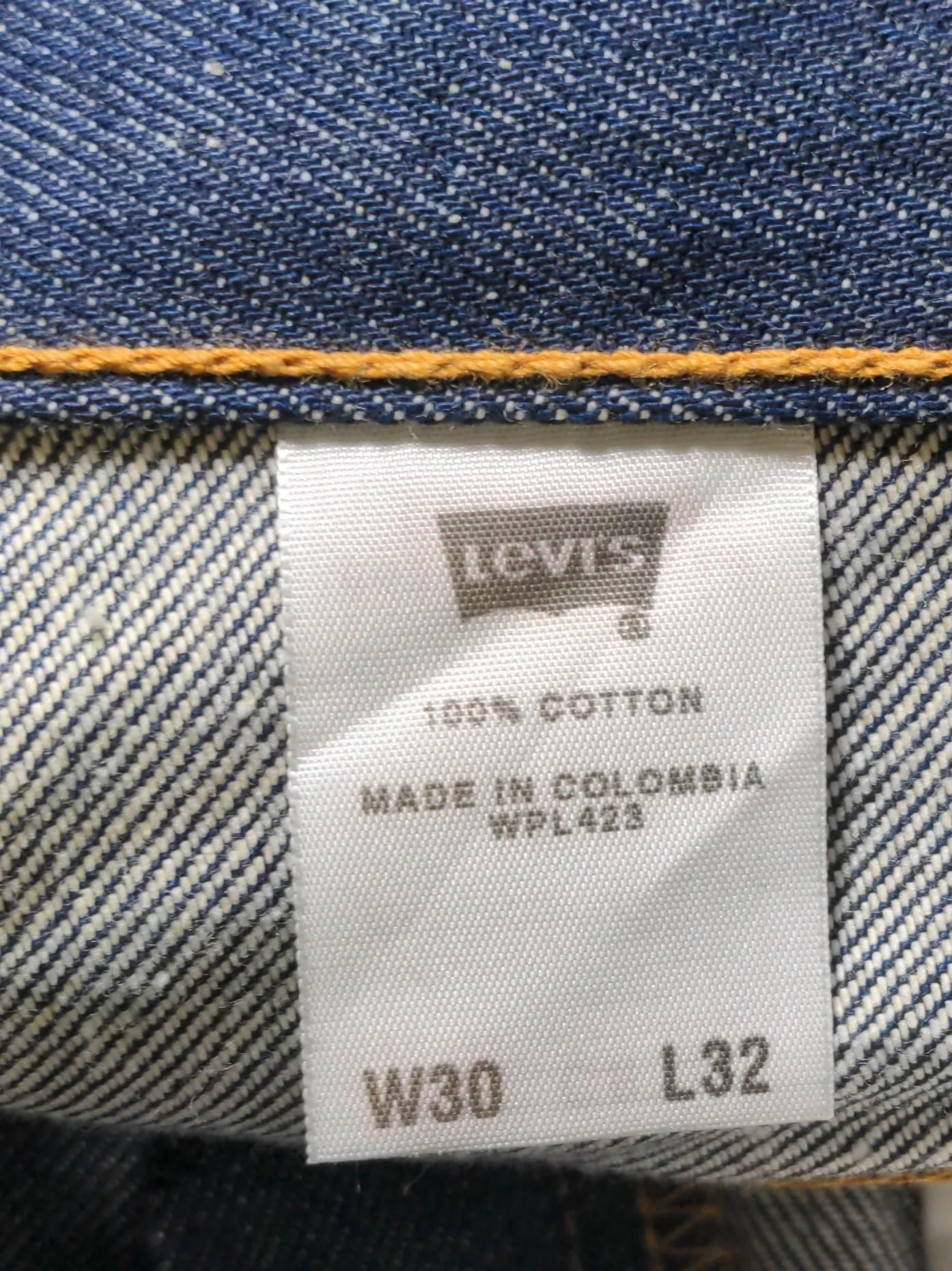 Levi’s Men's Jeans S Blue 100% Cotton Straight - Image 5
