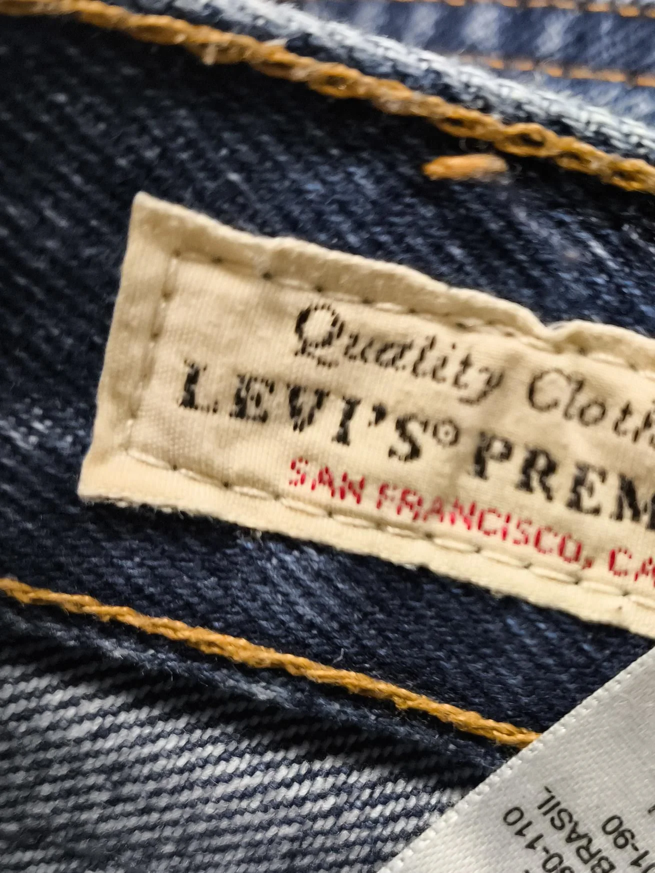Levi’s Men's Jeans S Blue 100% Cotton Straight - Image 6