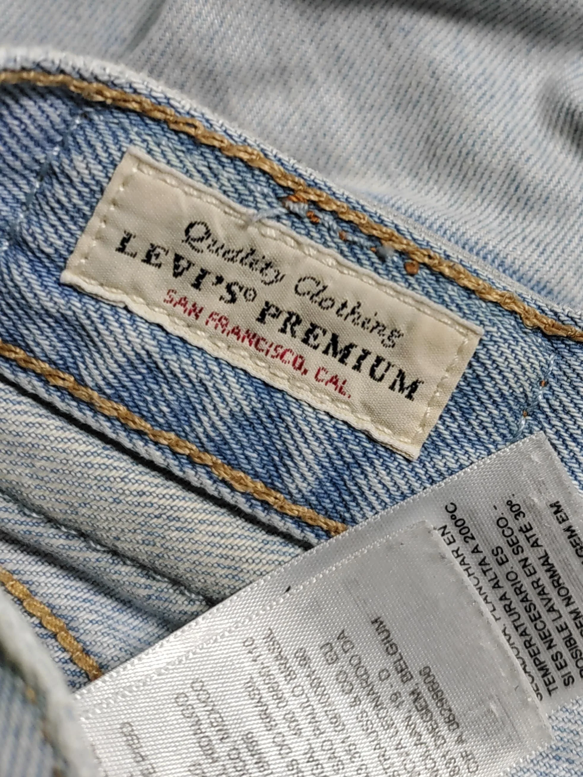 Levi’s Men's Jeans W 26 in; L 30 in Blue 100% Cotton Straight - Image 6
