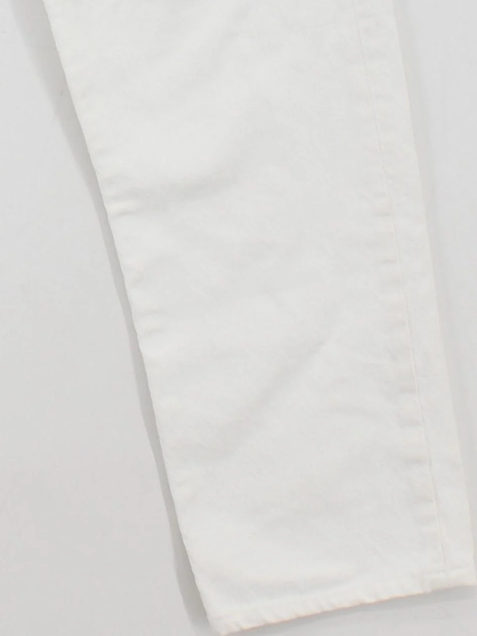Levi’s Men's Jeans W 27 in White 100% Cotton Straight - Image 4