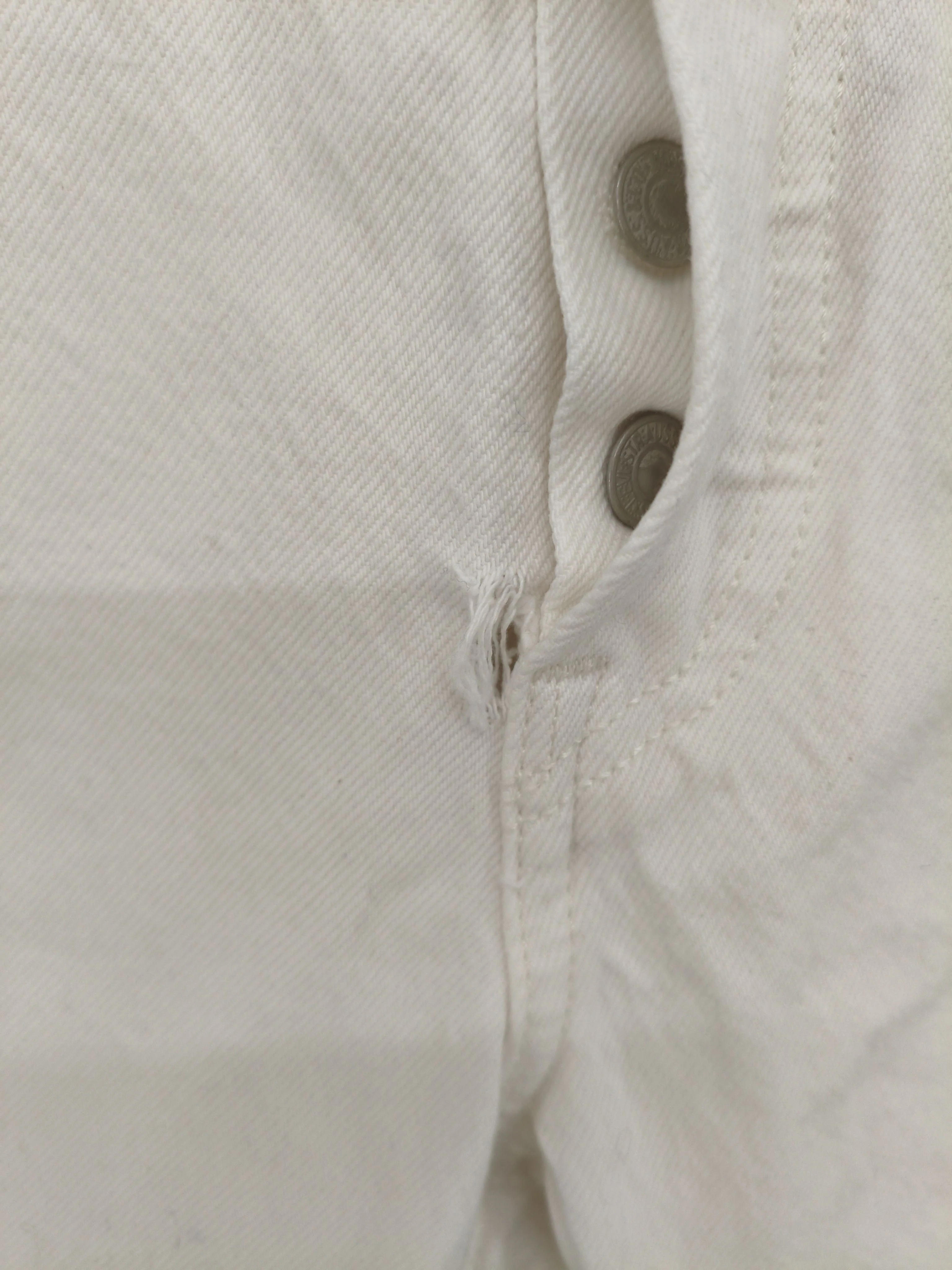 Levi’s Men's Jeans W 27 in White 100% Cotton Straight - Image 5