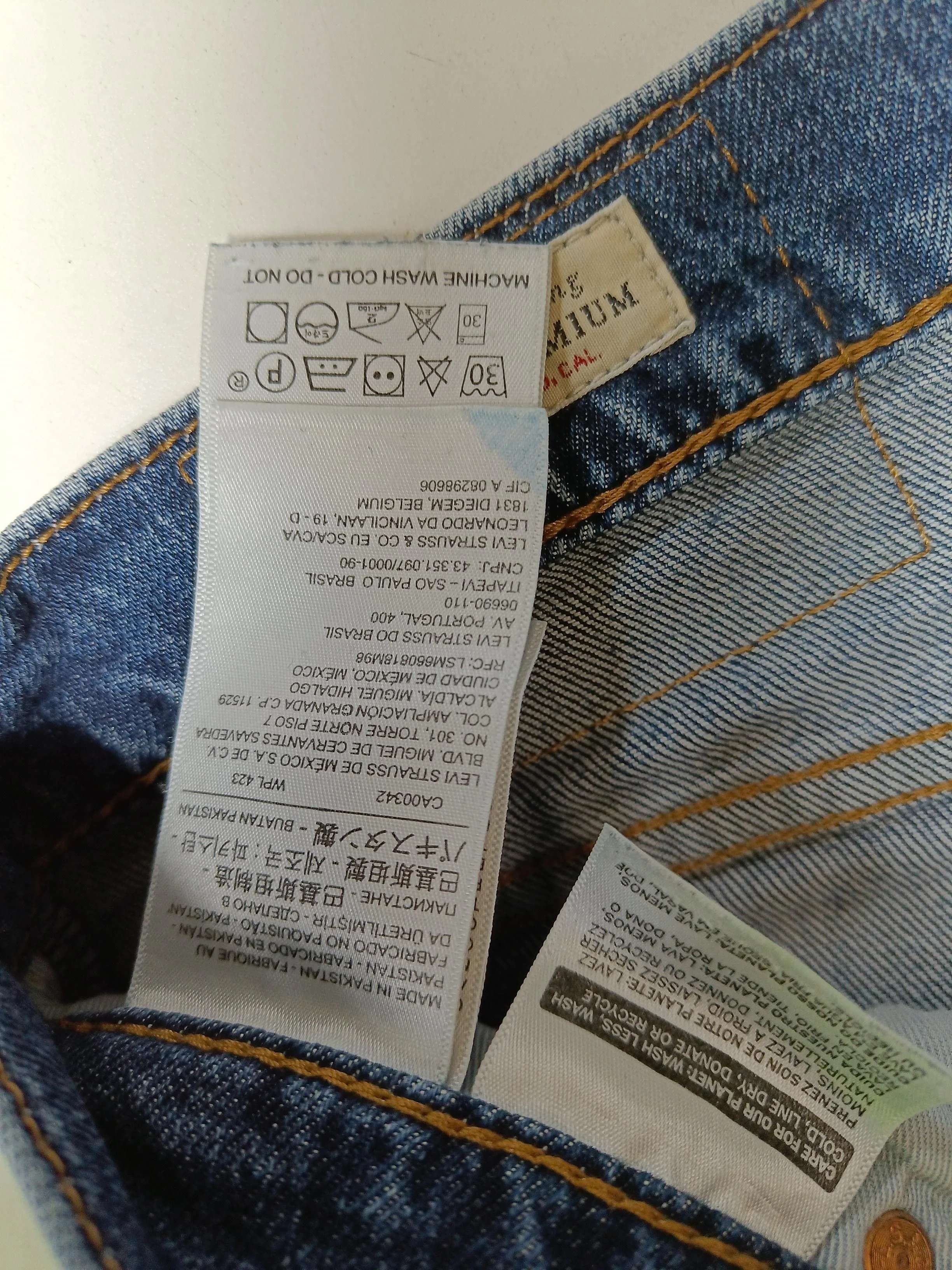 Levi’s Men's Jeans W 28 in Blue 100% Cotton Skinny - Image 6