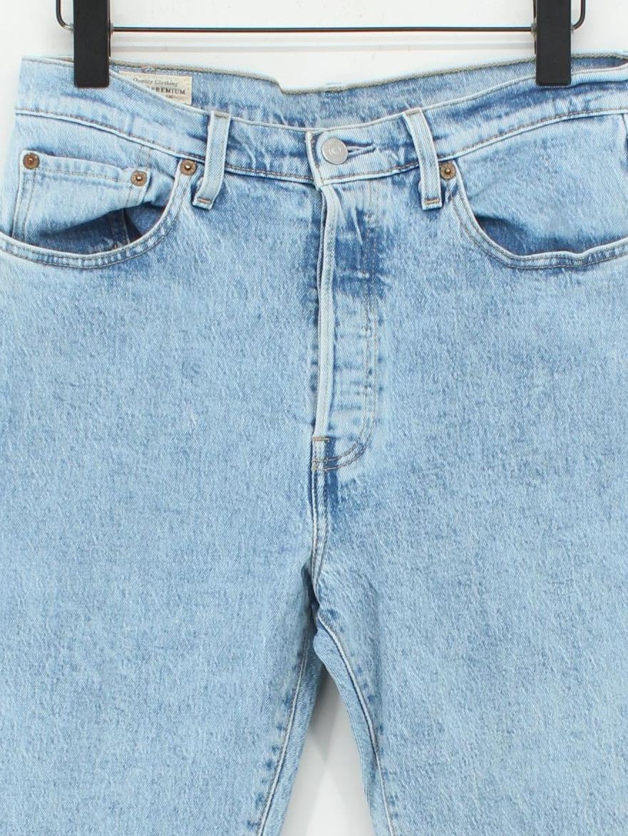 Levi’s Men's Jeans W 29 in Blue Cotton with Elastane Straight - Image 3