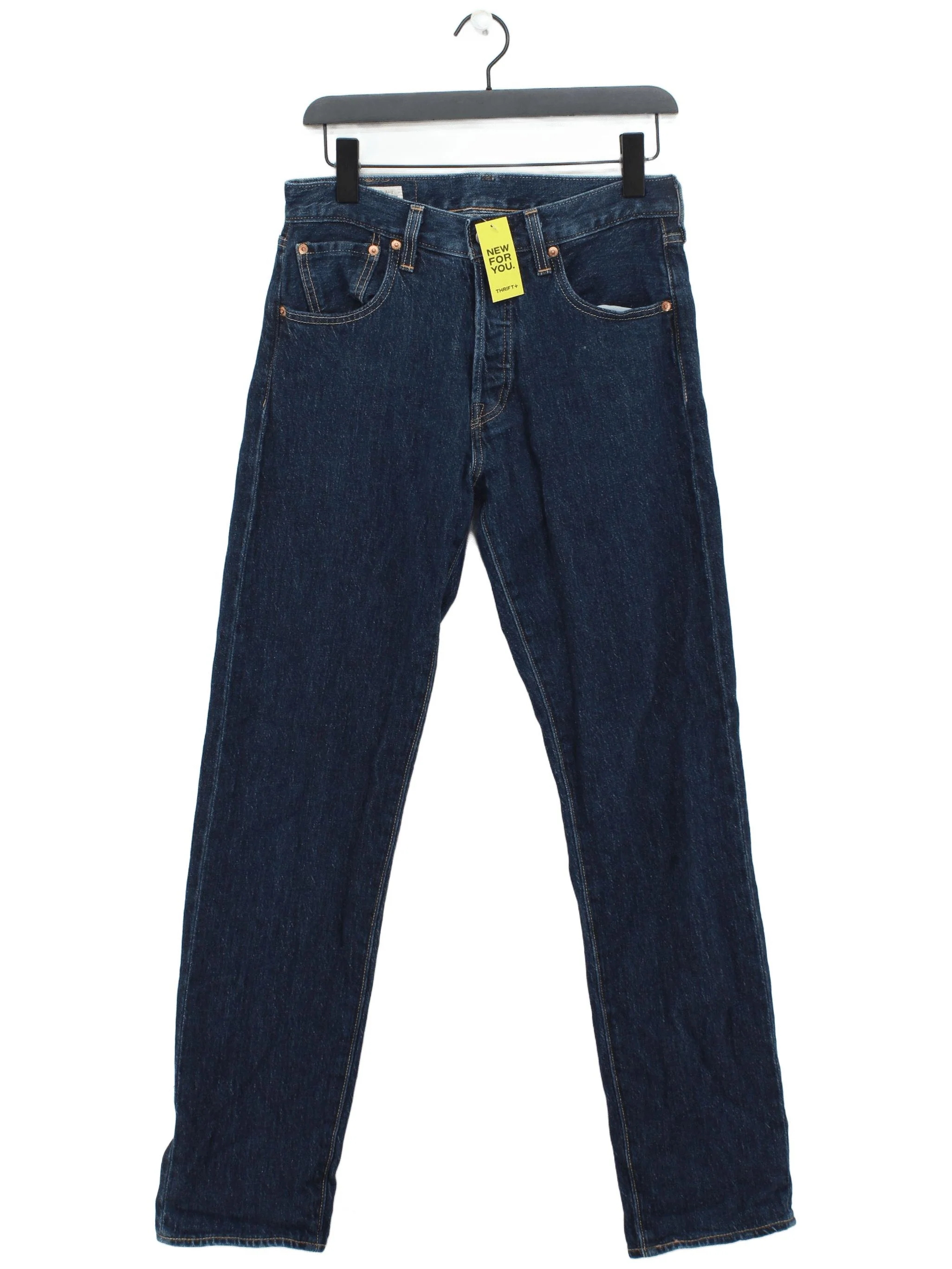 Levi’s Men's Jeans W 29 in; L 32 in Blue Cotton with Elastane Straight