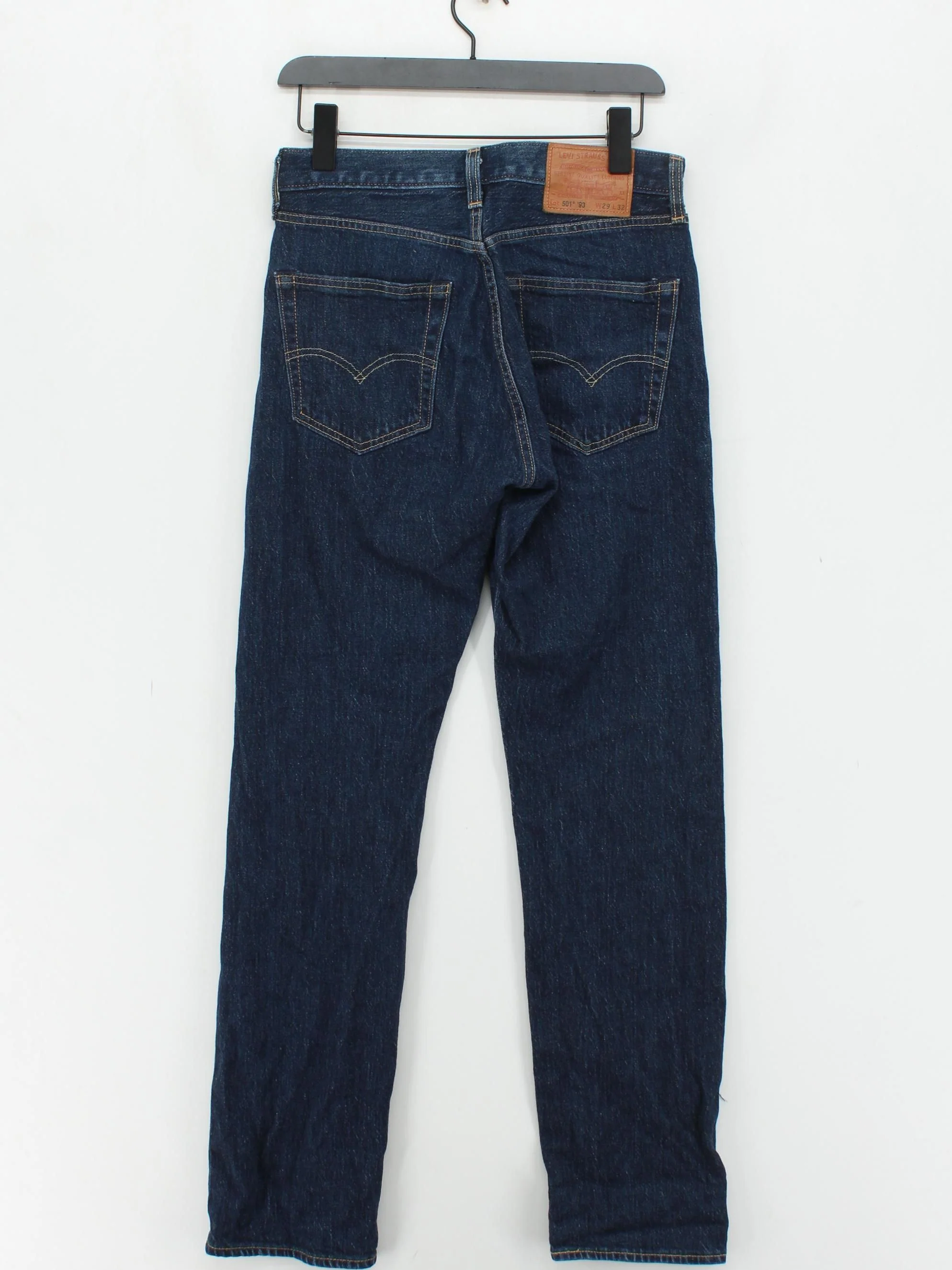 Levi’s Men's Jeans W 29 in; L 32 in Blue Cotton with Elastane Straight - Image 2
