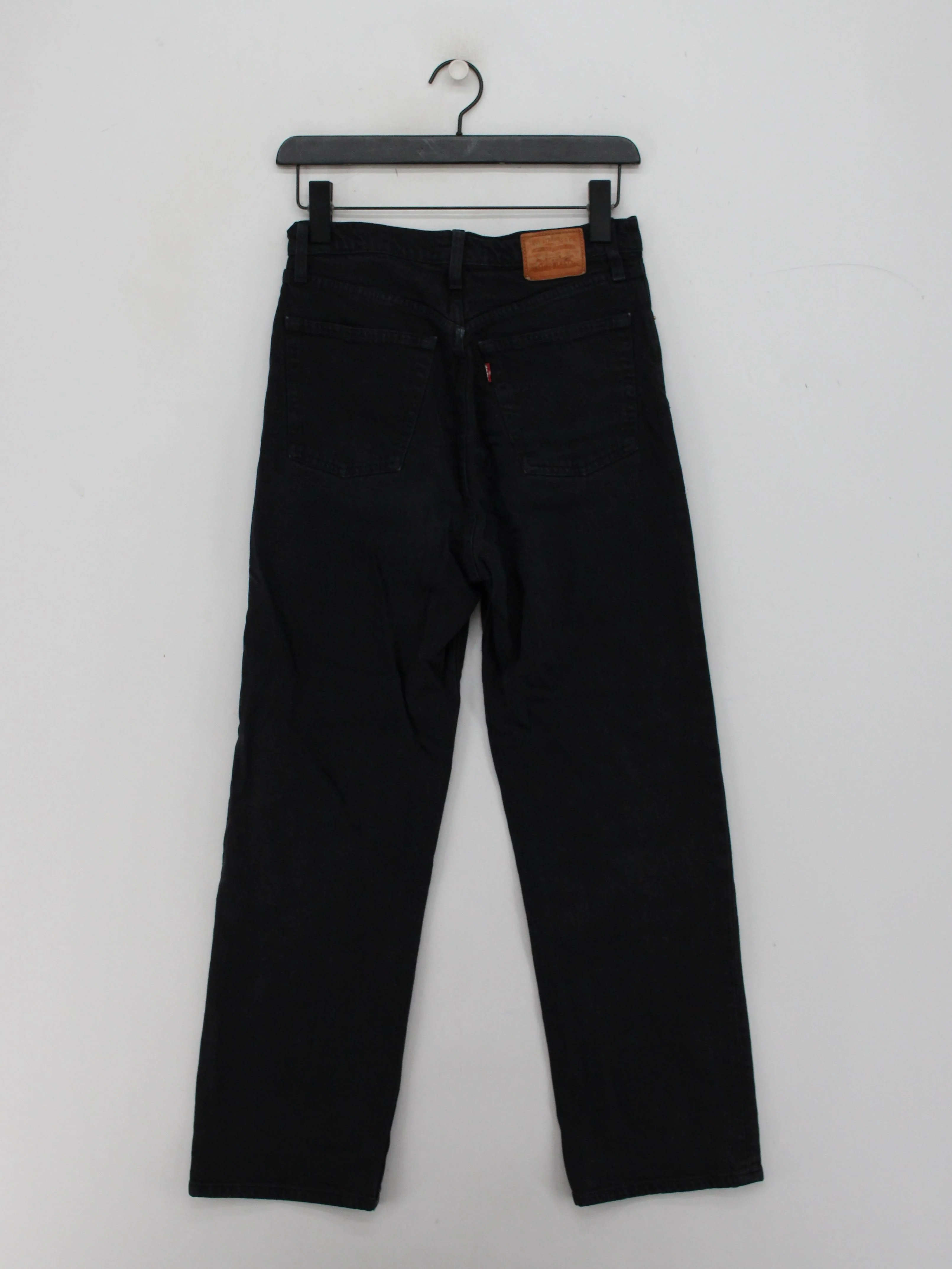 Levi’s Men's Jeans W 30 in Black Cotton with Polyester, Elastane Straight - Image 2