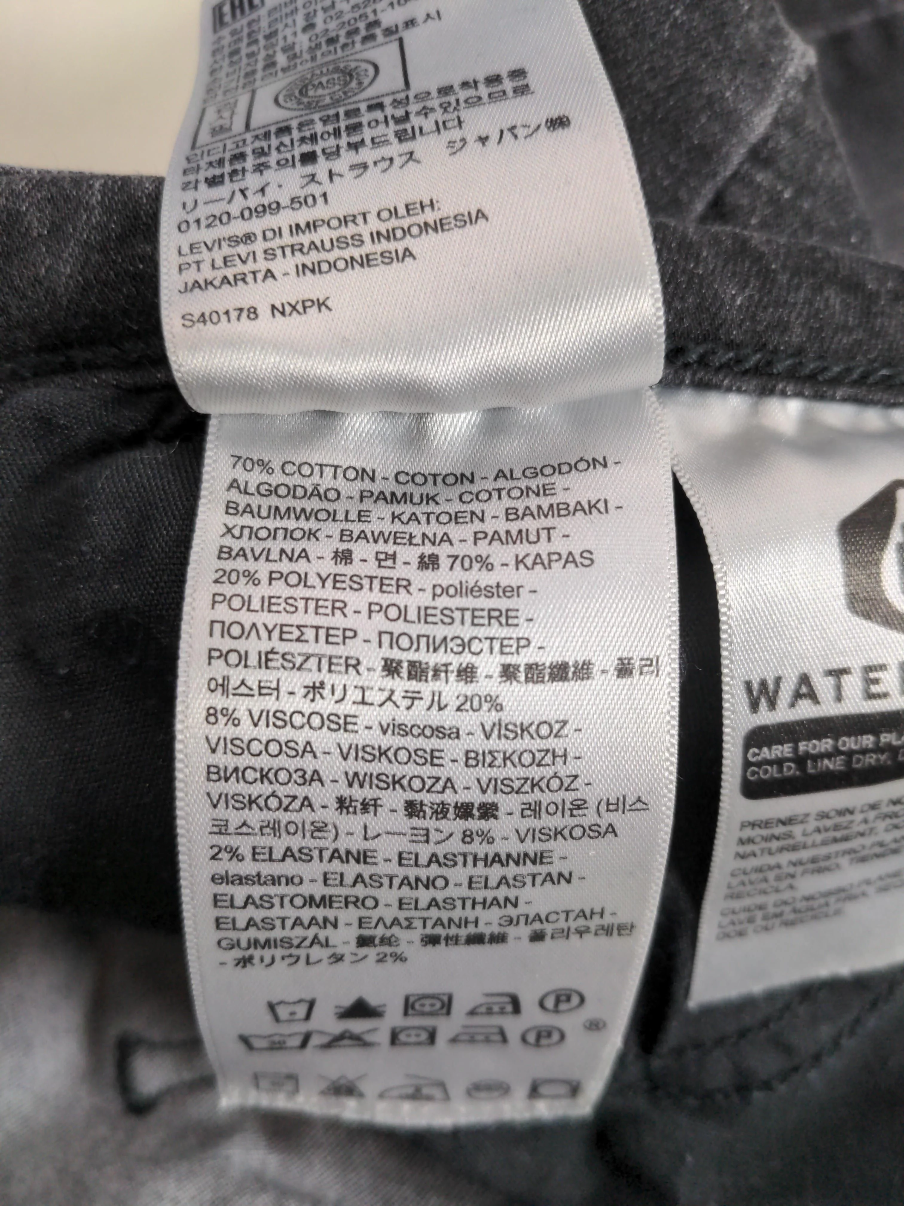 Levi’s Men's Jeans W 30 in Grey Cotton - Image 6