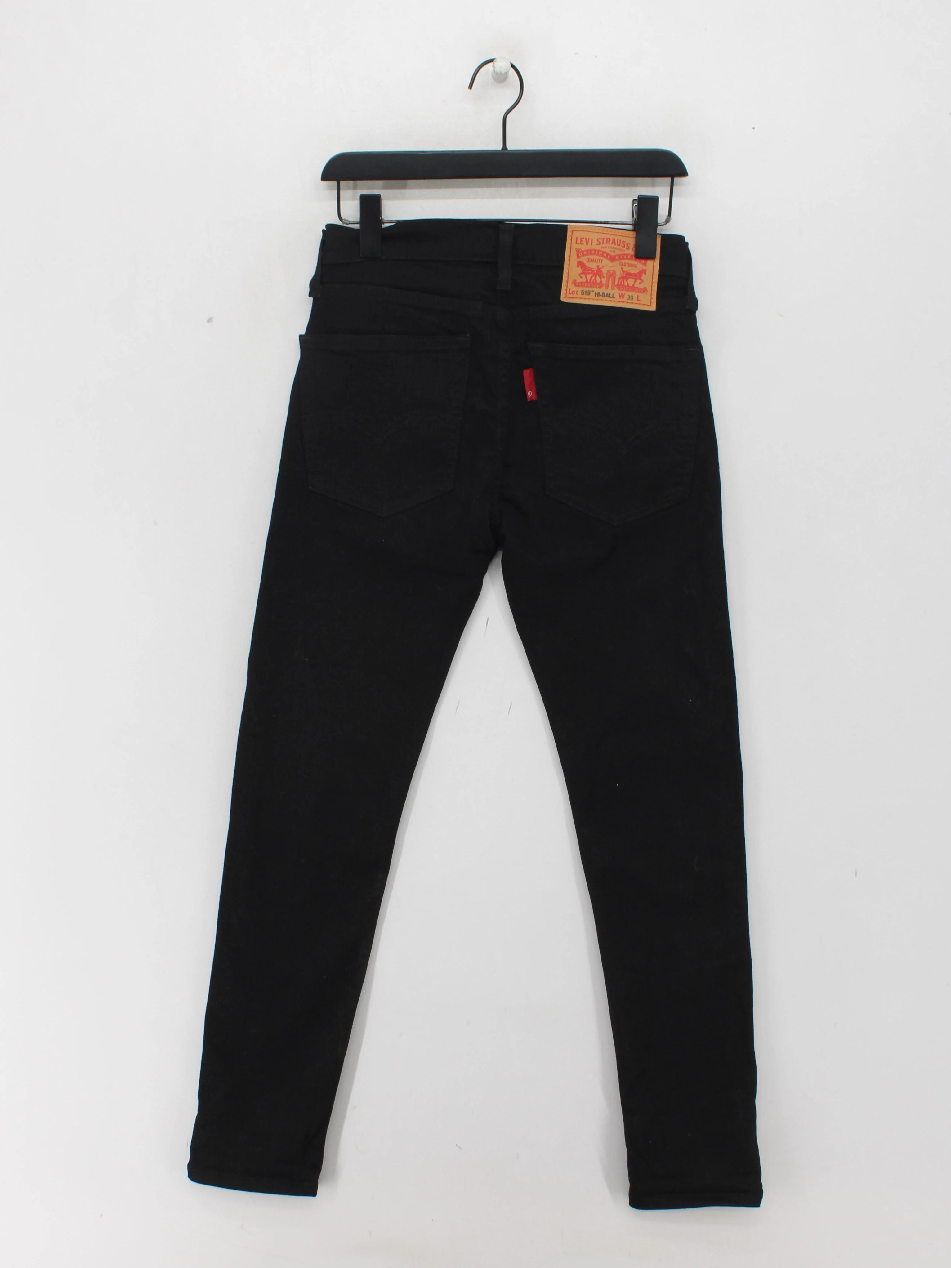 Levi’s Men's Jeans W 30 in; L 30 in Black Cotton with Elastane Skinny - Image 2