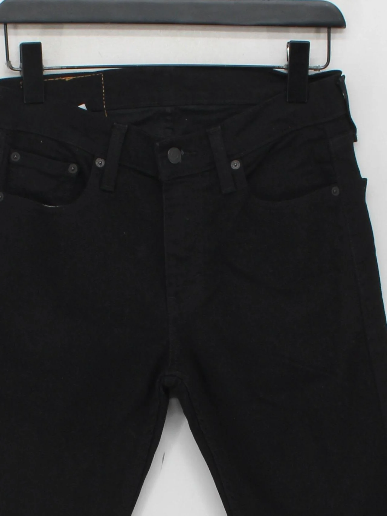 Levi’s Men's Jeans W 30 in; L 30 in Black Cotton with Elastane Skinny - Image 3