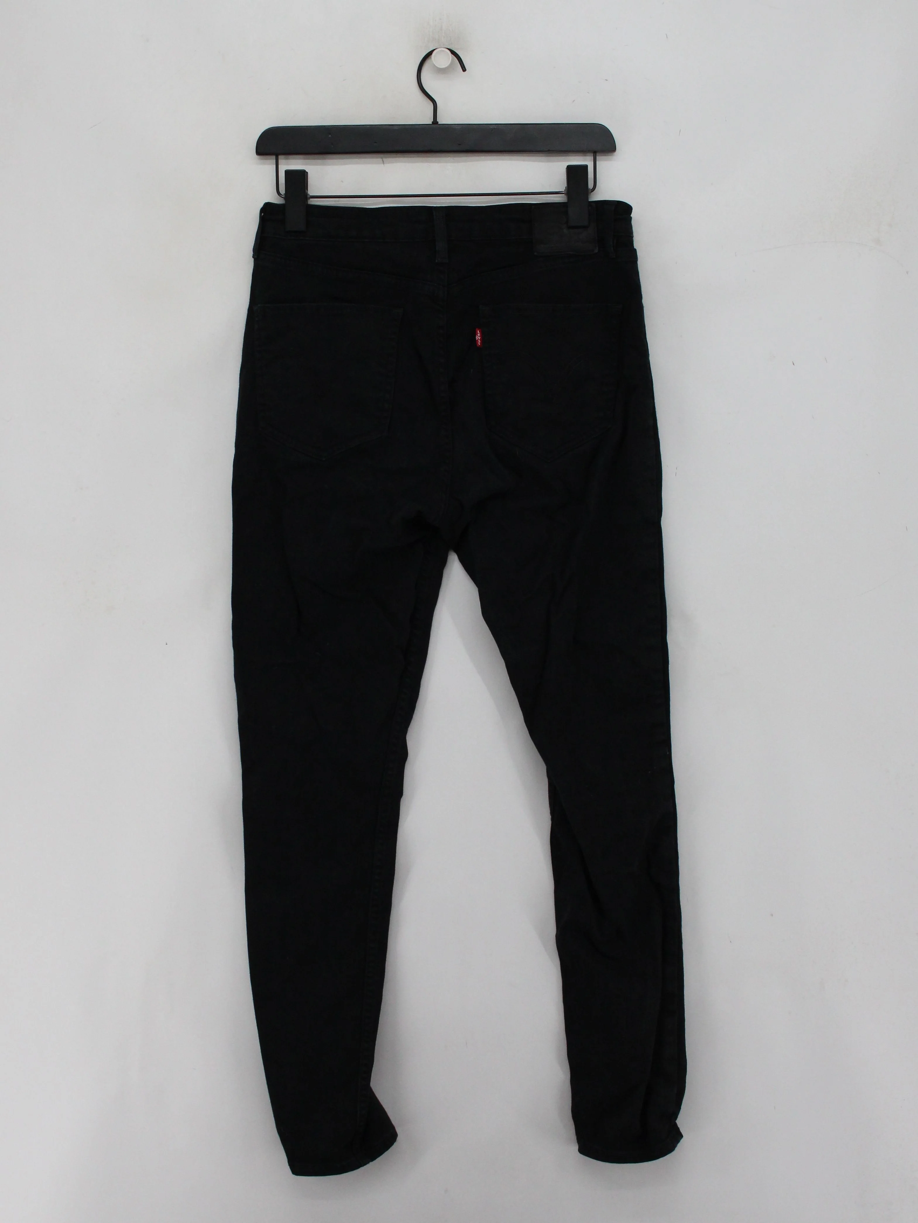 Levi’s Men's Jeans W 30 in; L 30 in Black Cotton with Polyester, Elastane Skinny - Image 2