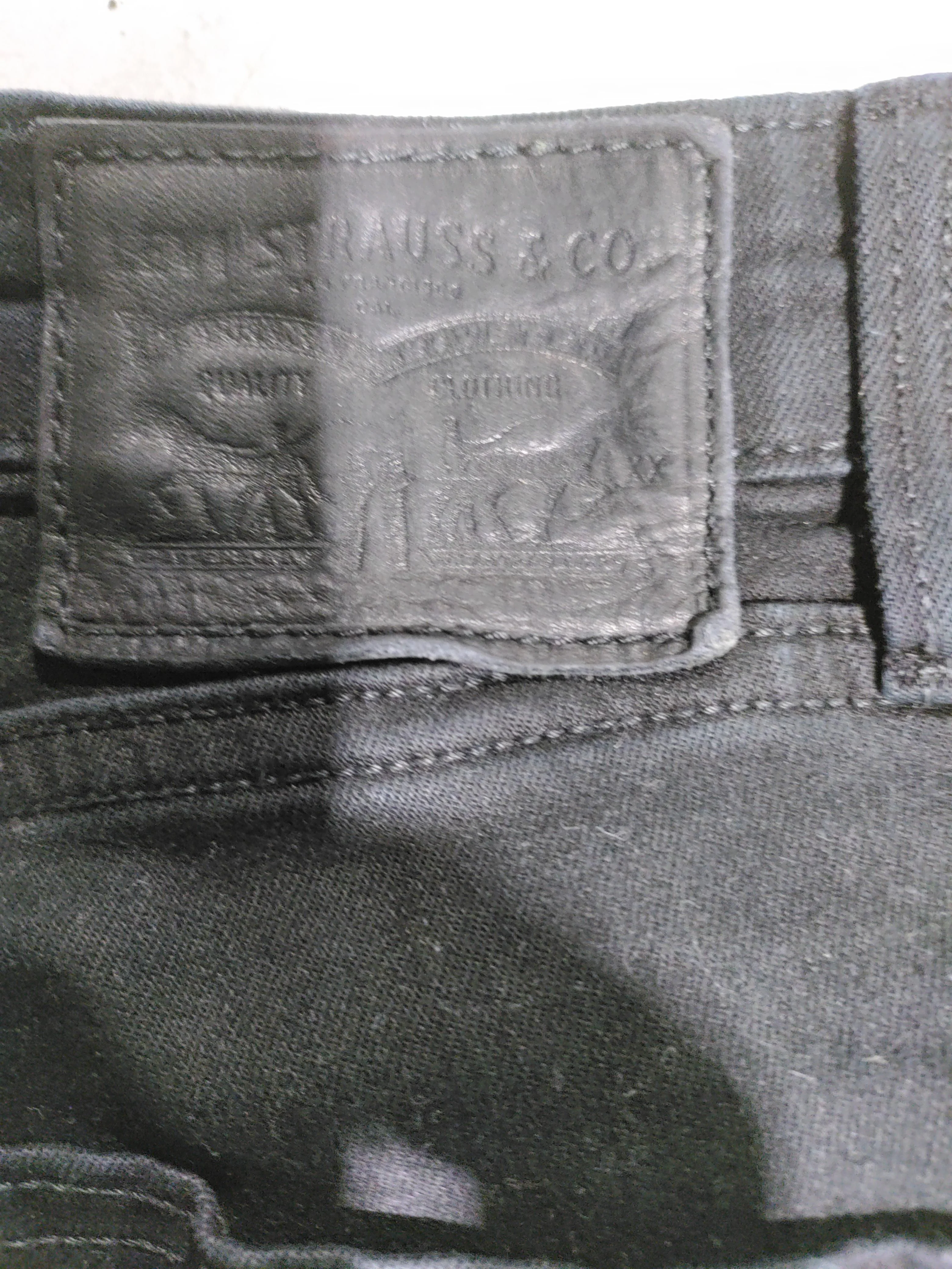 Levi’s Men's Jeans W 30 in; L 30 in Black Cotton with Polyester, Elastane Skinny - Image 5