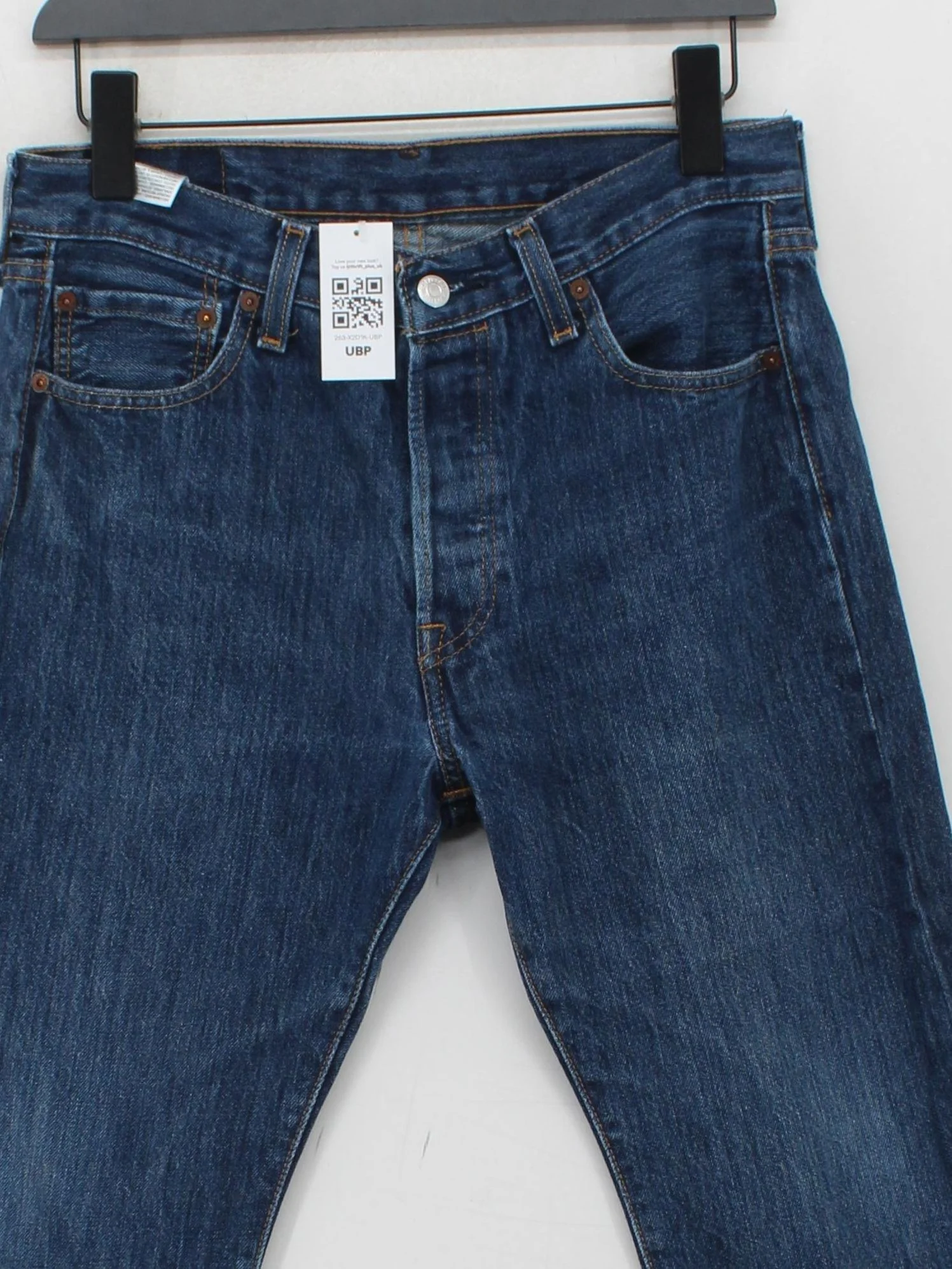 Levi’s Men's Jeans W 30 in; L 30 in Blue 100% Cotton Straight - Image 3