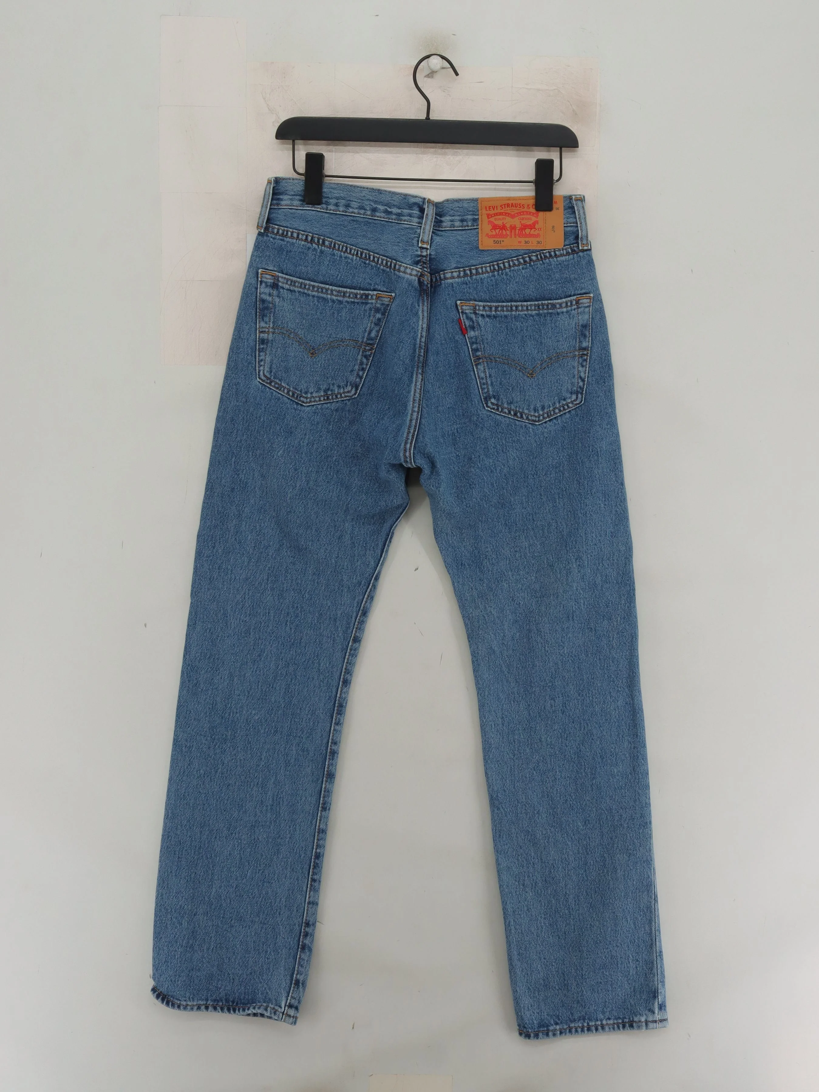 Levi’s Men's Jeans W 30 in; L 30 in Blue 100% Cotton Straight - Image 2