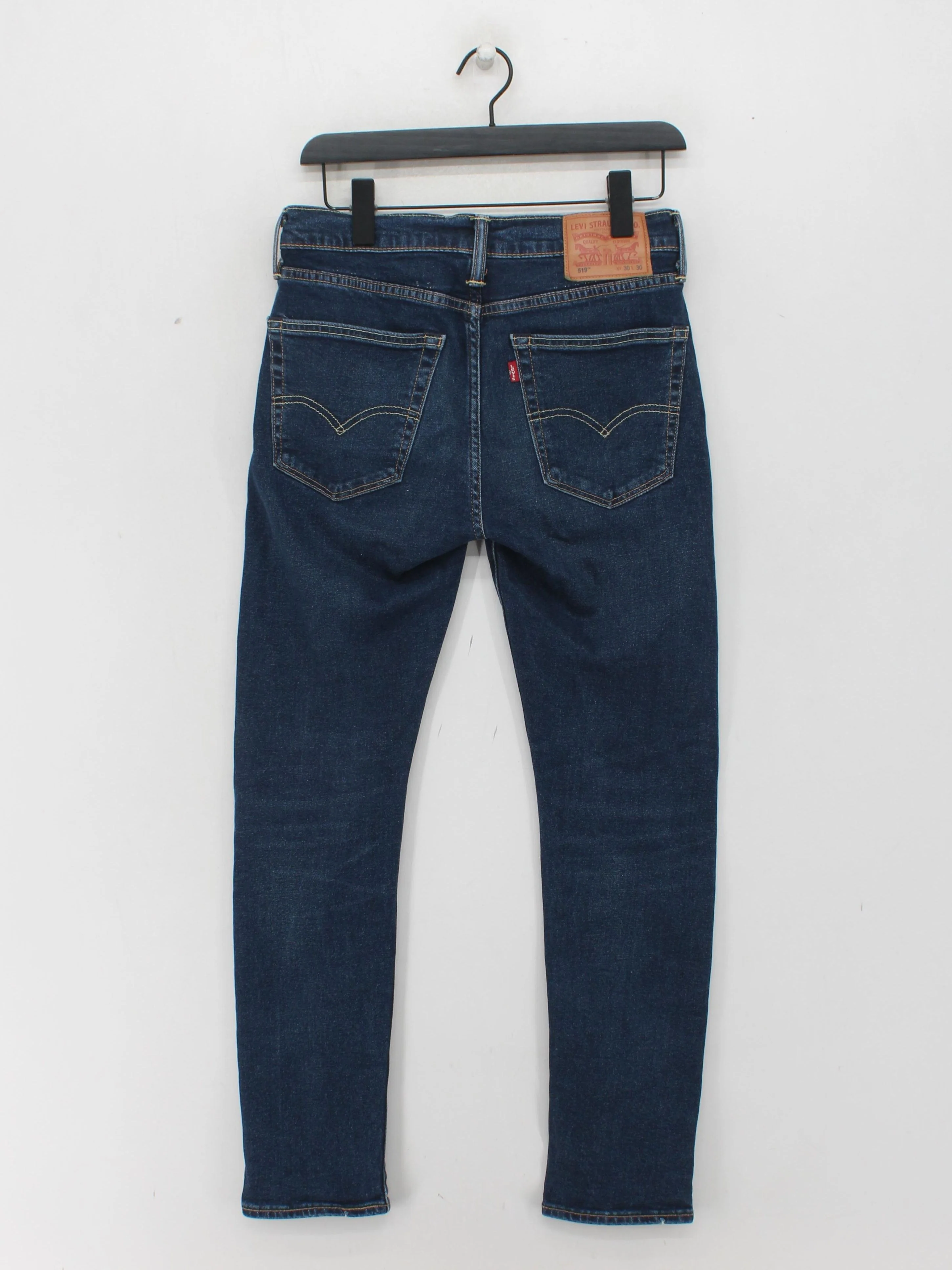 Levi’s Men's Jeans W 30 in; L 30 in Blue Cotton with Elastane Skinny - Image 2