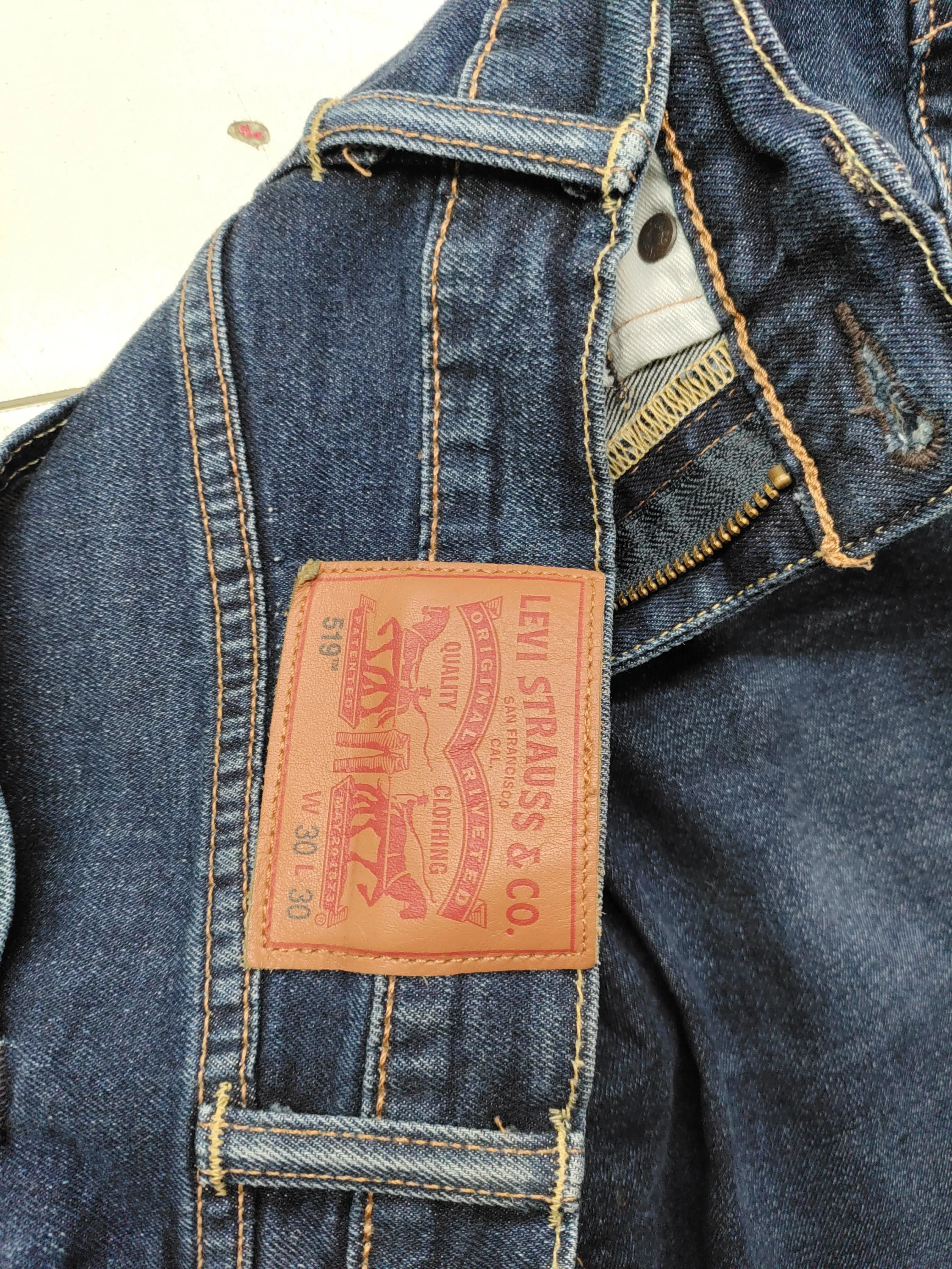 Levi’s Men's Jeans W 30 in; L 30 in Blue Cotton with Elastane Skinny - Image 5