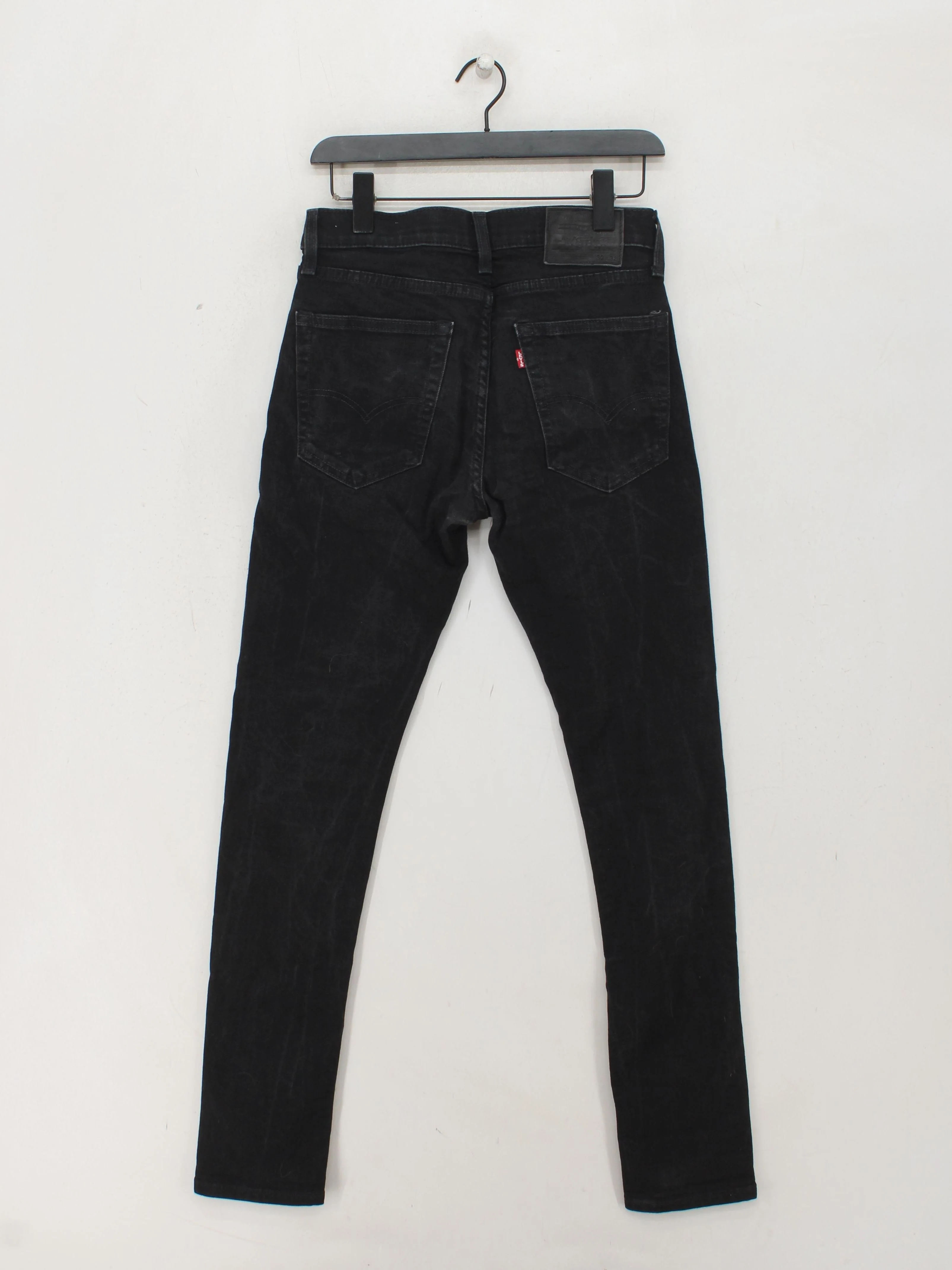 Levi’s Men's Jeans W 30 in; L 32 in Black Cotton with Elastane Straight - Image 2