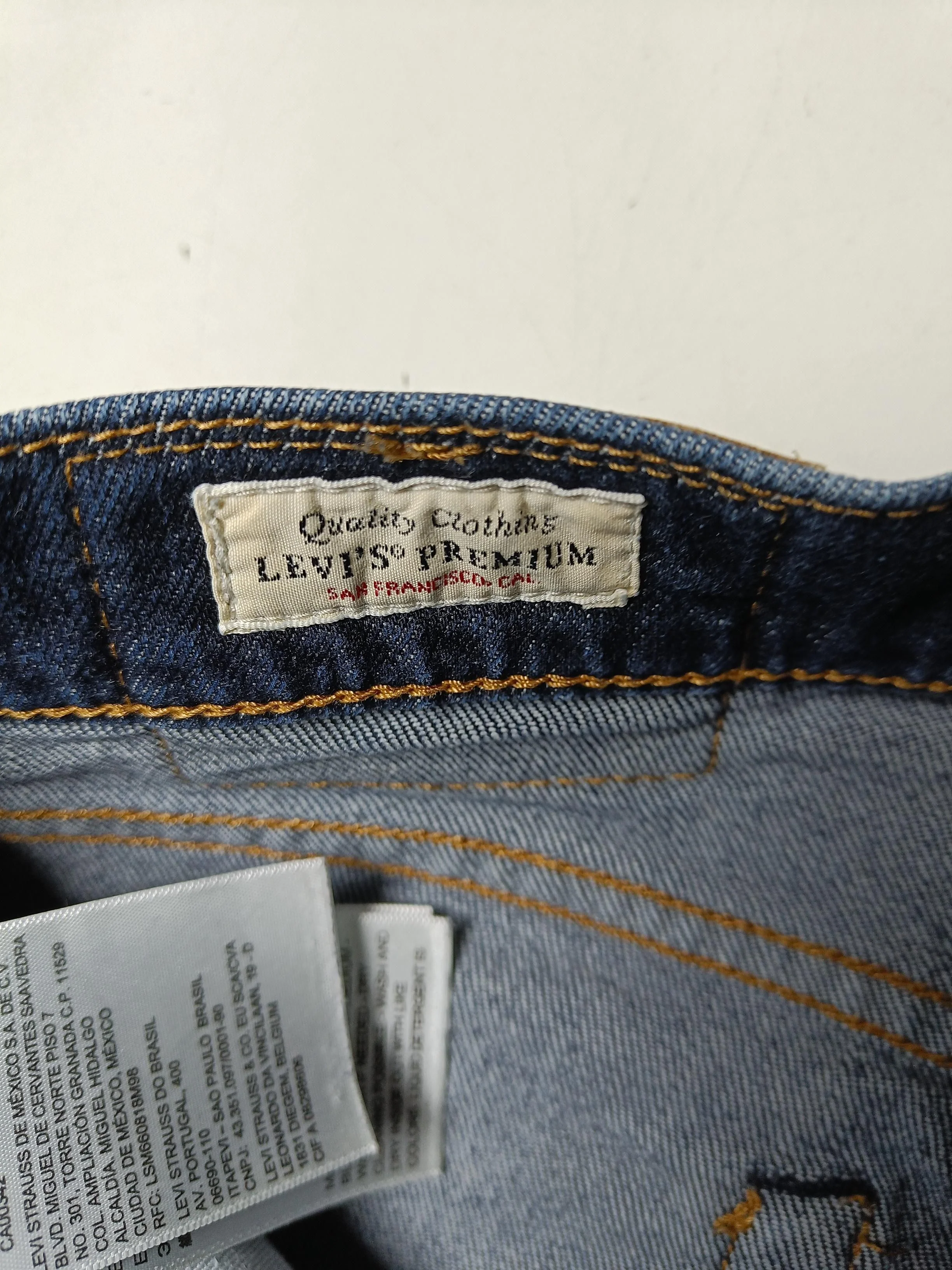 Levi’s Men's Jeans W 30 in; L 32 in Blue Cotton with Elastane Skinny - Image 6