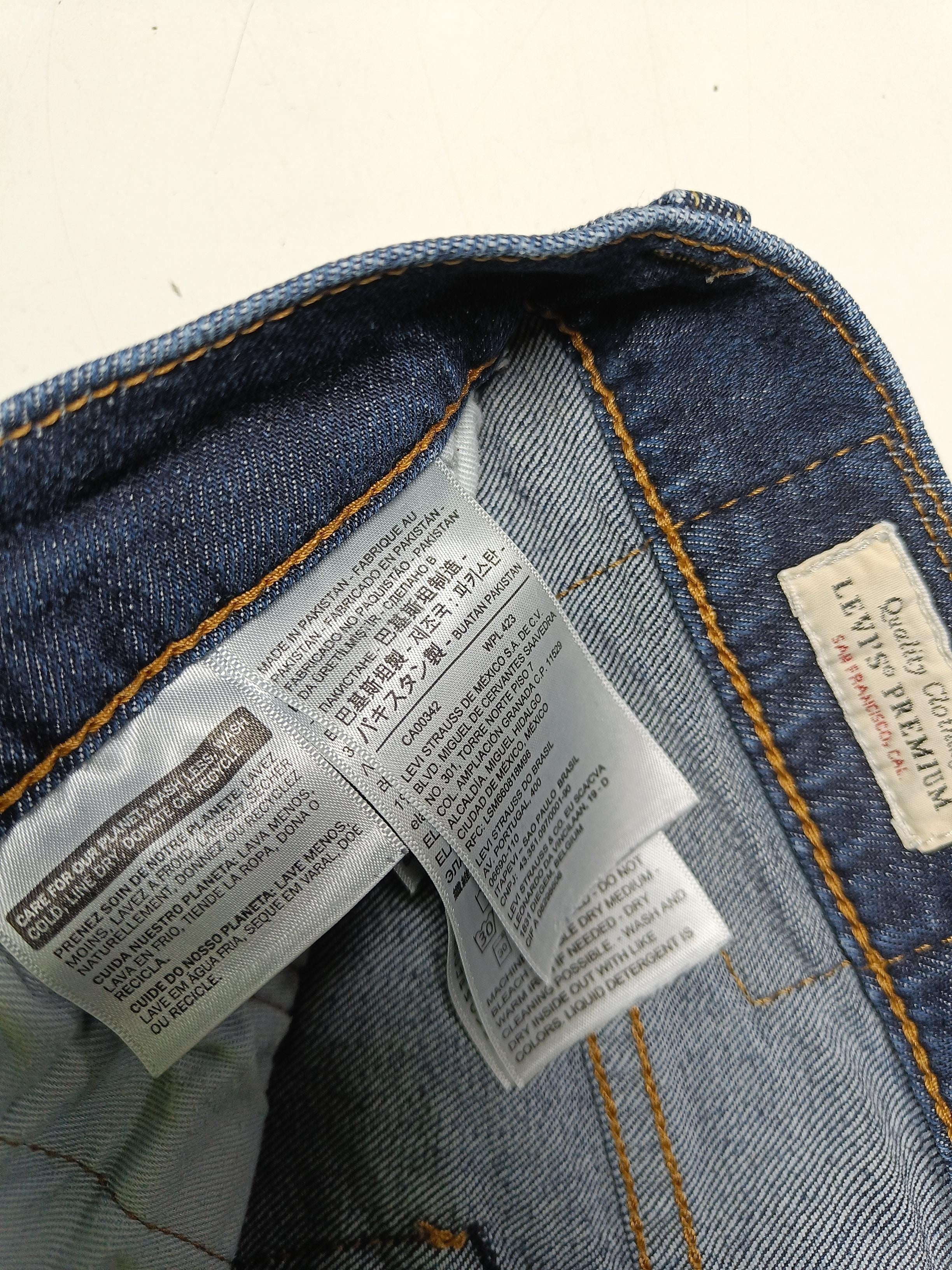 Levi’s Men's Jeans W 30 in; L 32 in Blue Cotton with Elastane Skinny - Image 7
