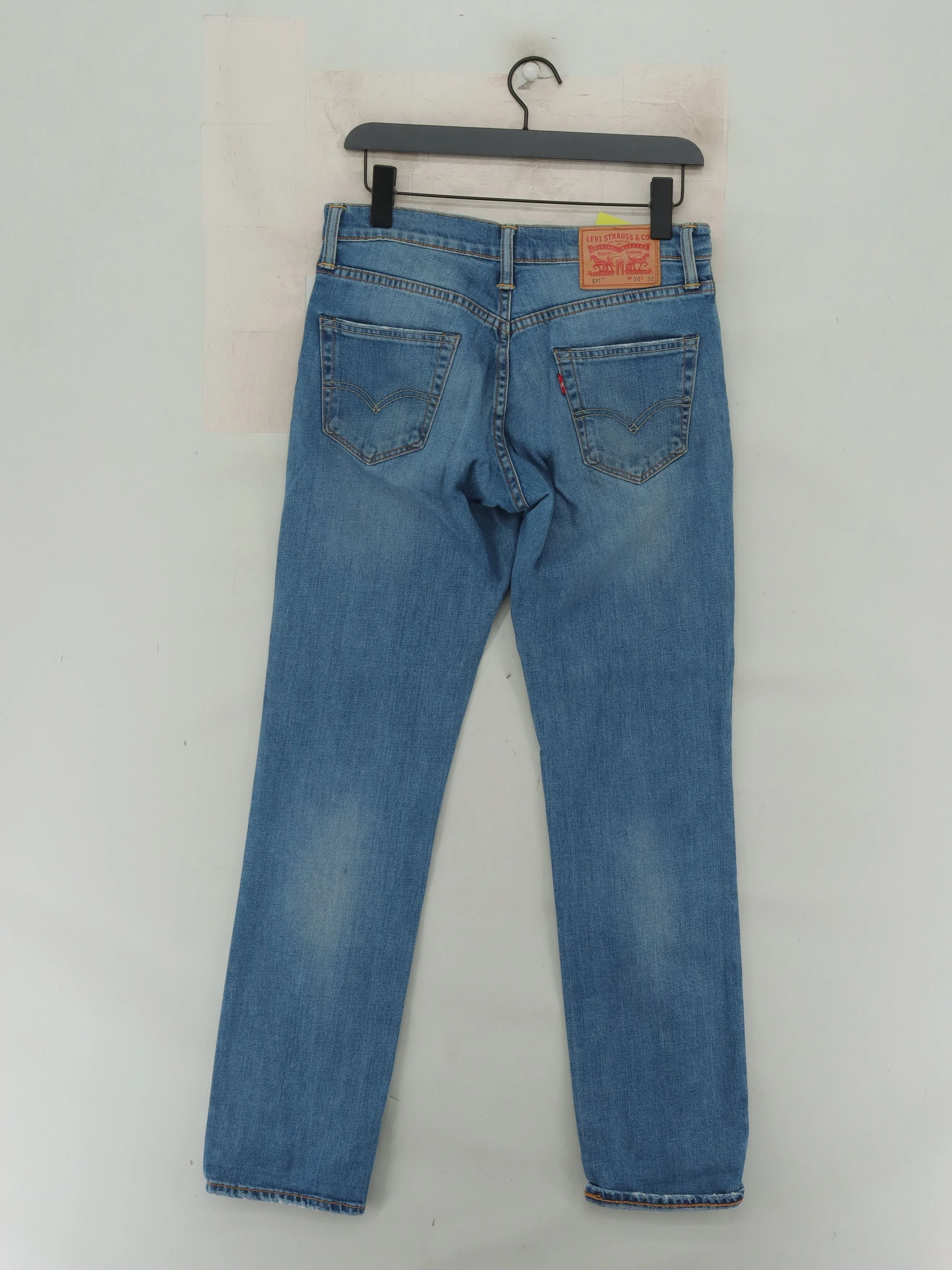 Levi’s Men's Jeans W 30 in; L 32 in Blue Cotton with Elastane Skinny - Image 2