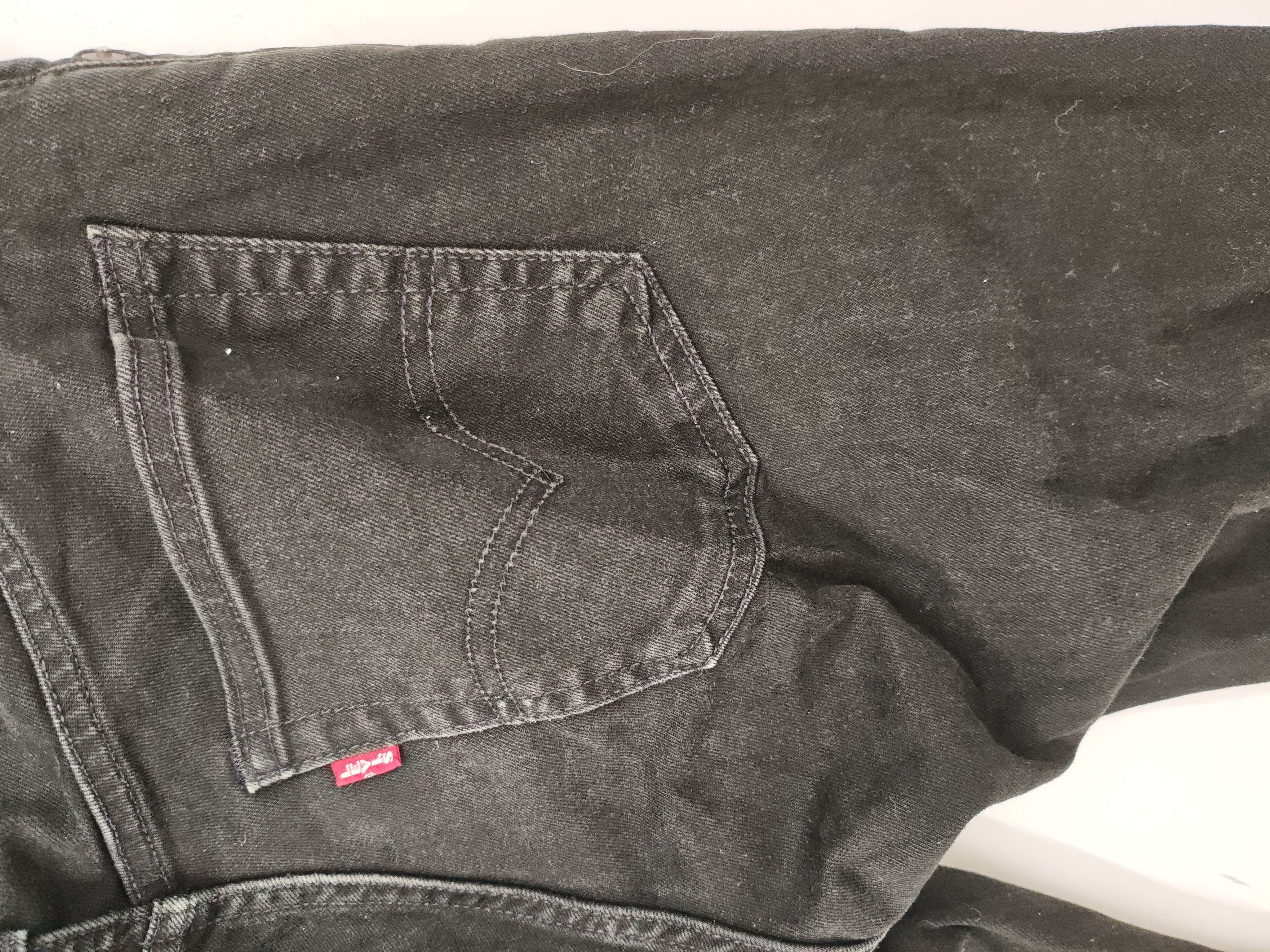 Levi’s Men's Jeans W 31 in Black Cotton with Elastane Straight - Image 5