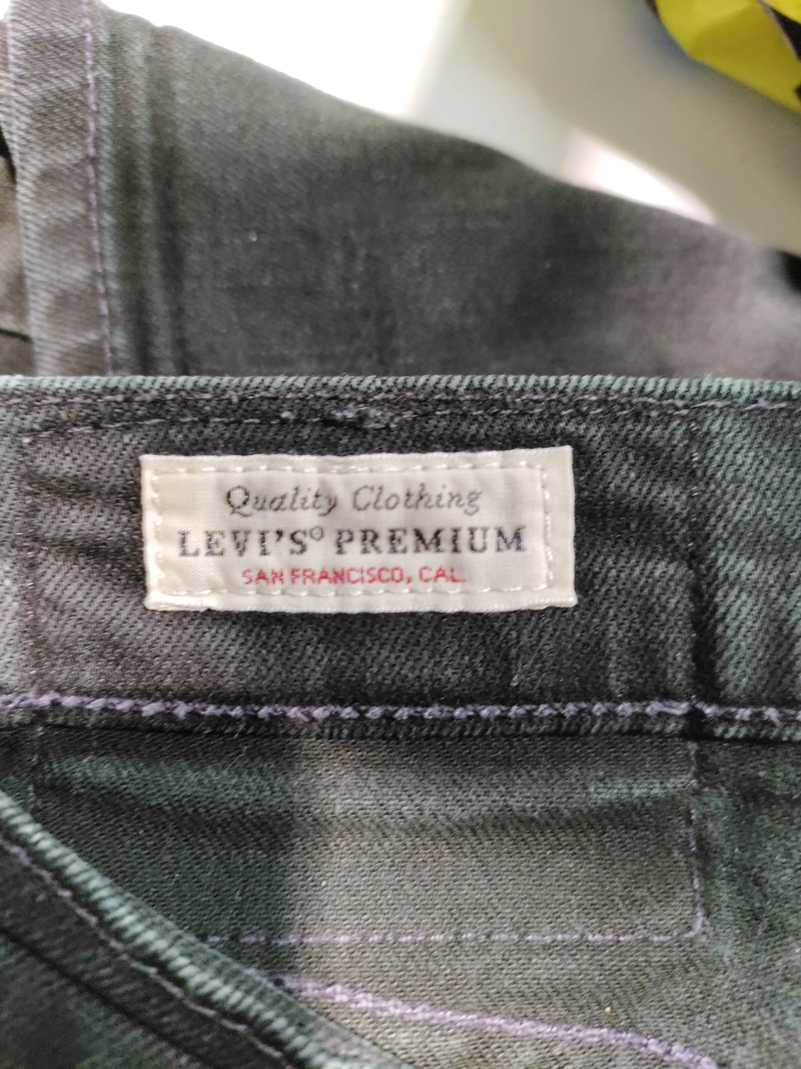 Levi’s Men's Jeans W 31 in Black Cotton with Elastane Straight - Image 5