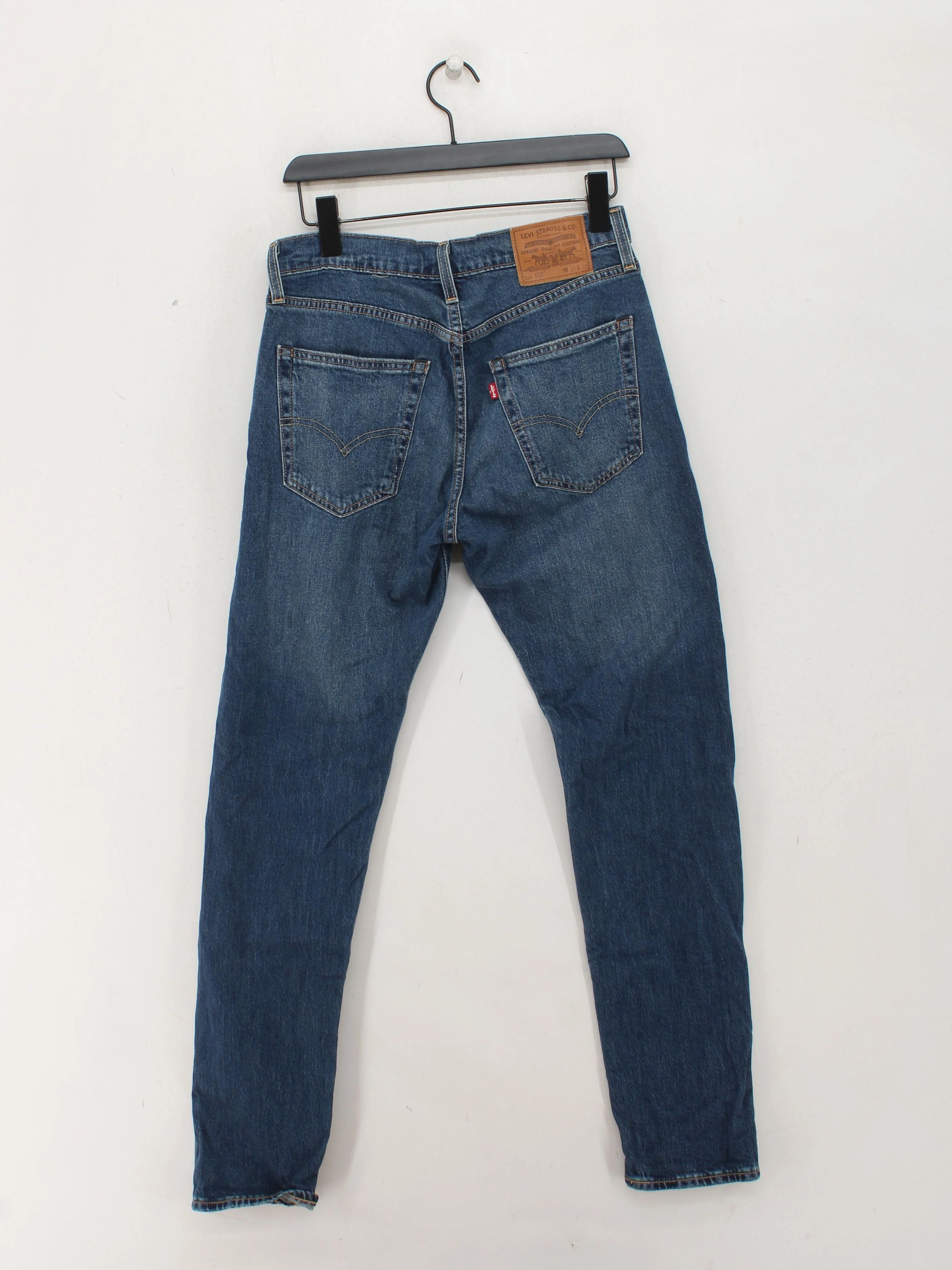 Levi’s Men's Jeans W 31 in Blue Cotton with Elastane Straight - Image 2